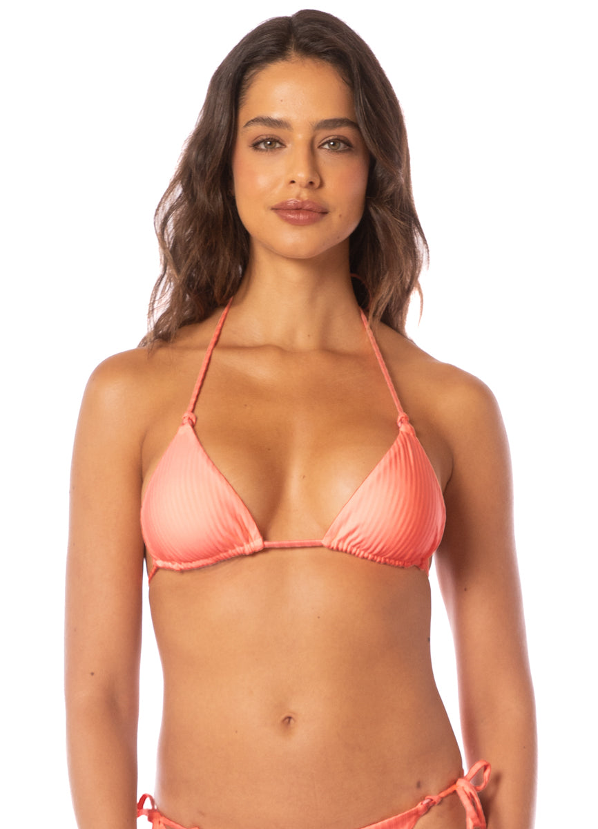 Maaji Watermelon Daiquiri Balmily Sliding Triangle Bikini Top