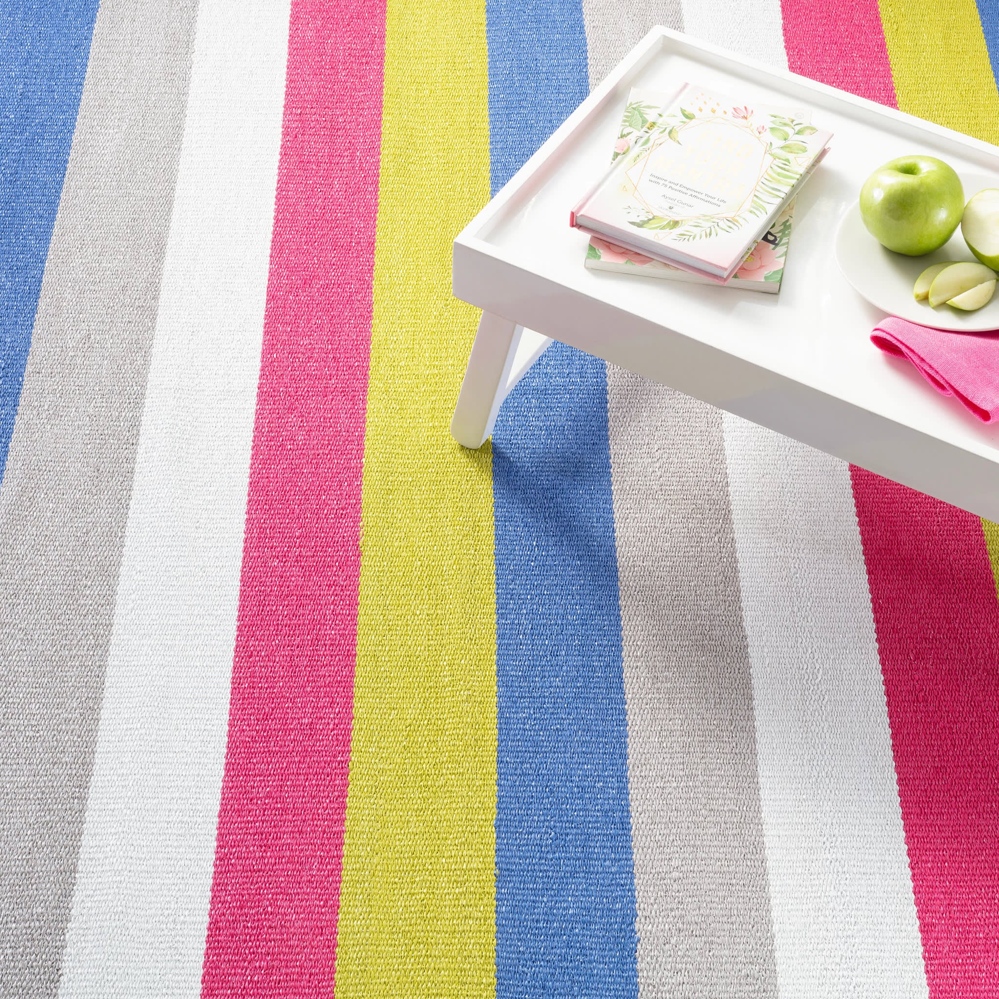 Jules Stripe Handwoven Indoor/Outdoor Rug