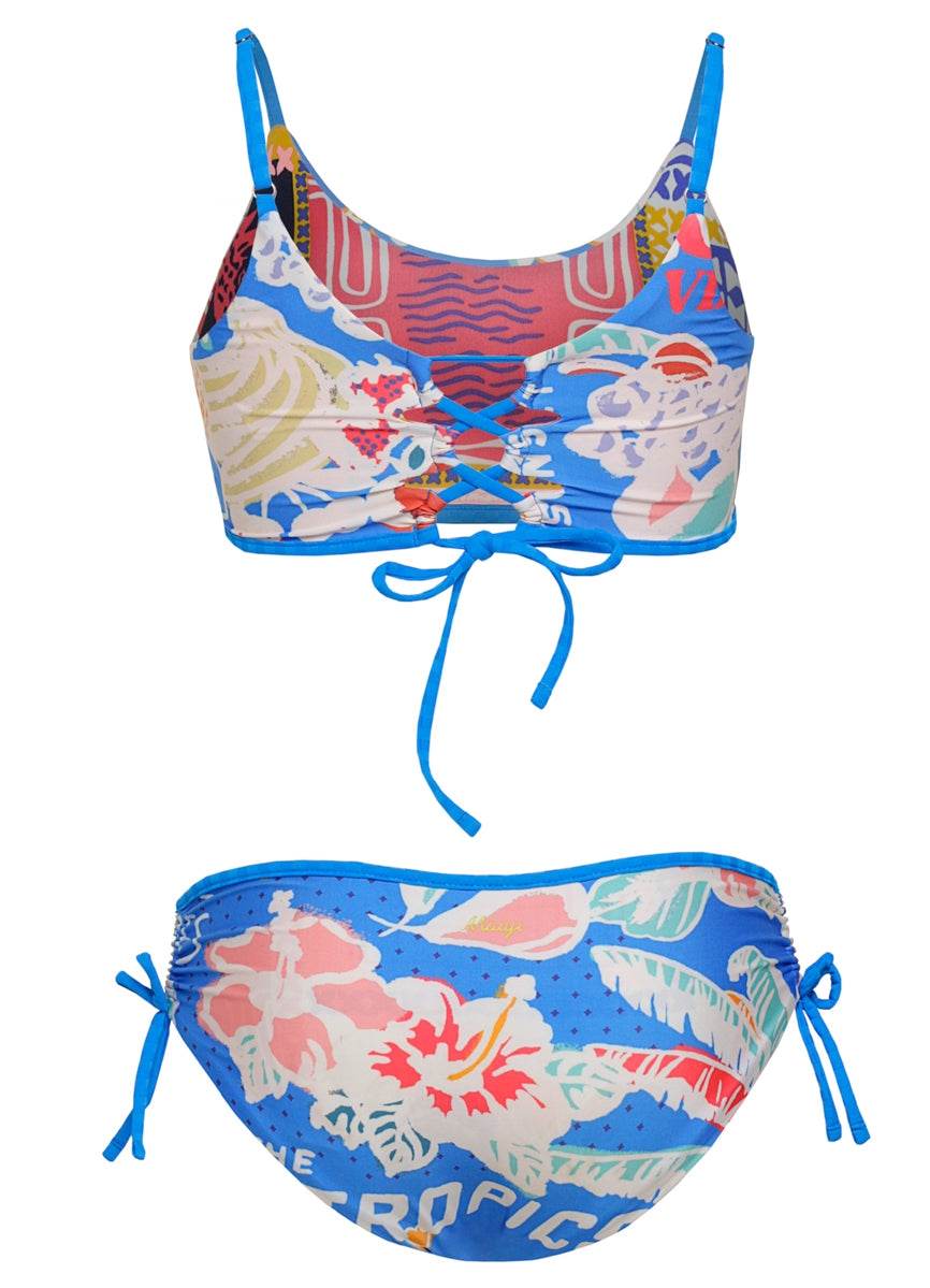 Maaji Tropical Bliss Sunflower Bikini Set Girls