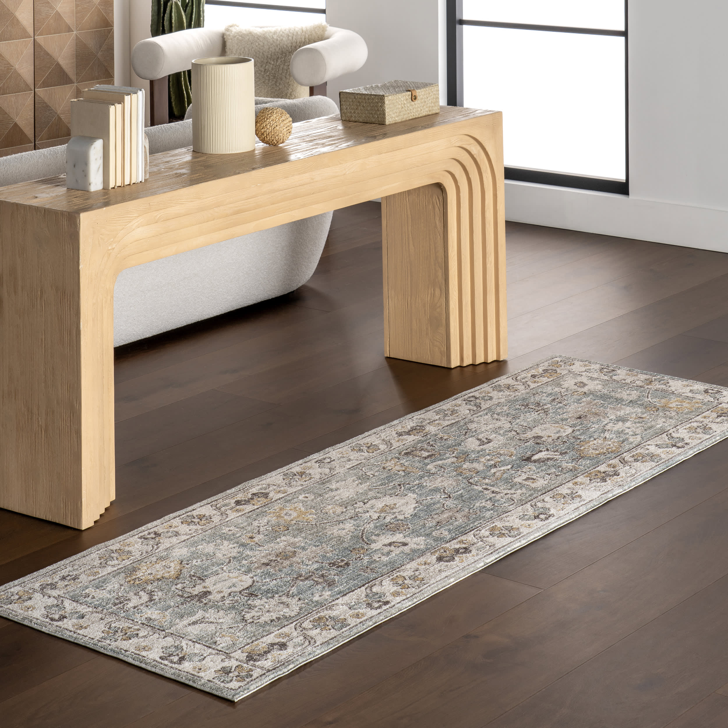 Makenna Medallion Rug | Blue