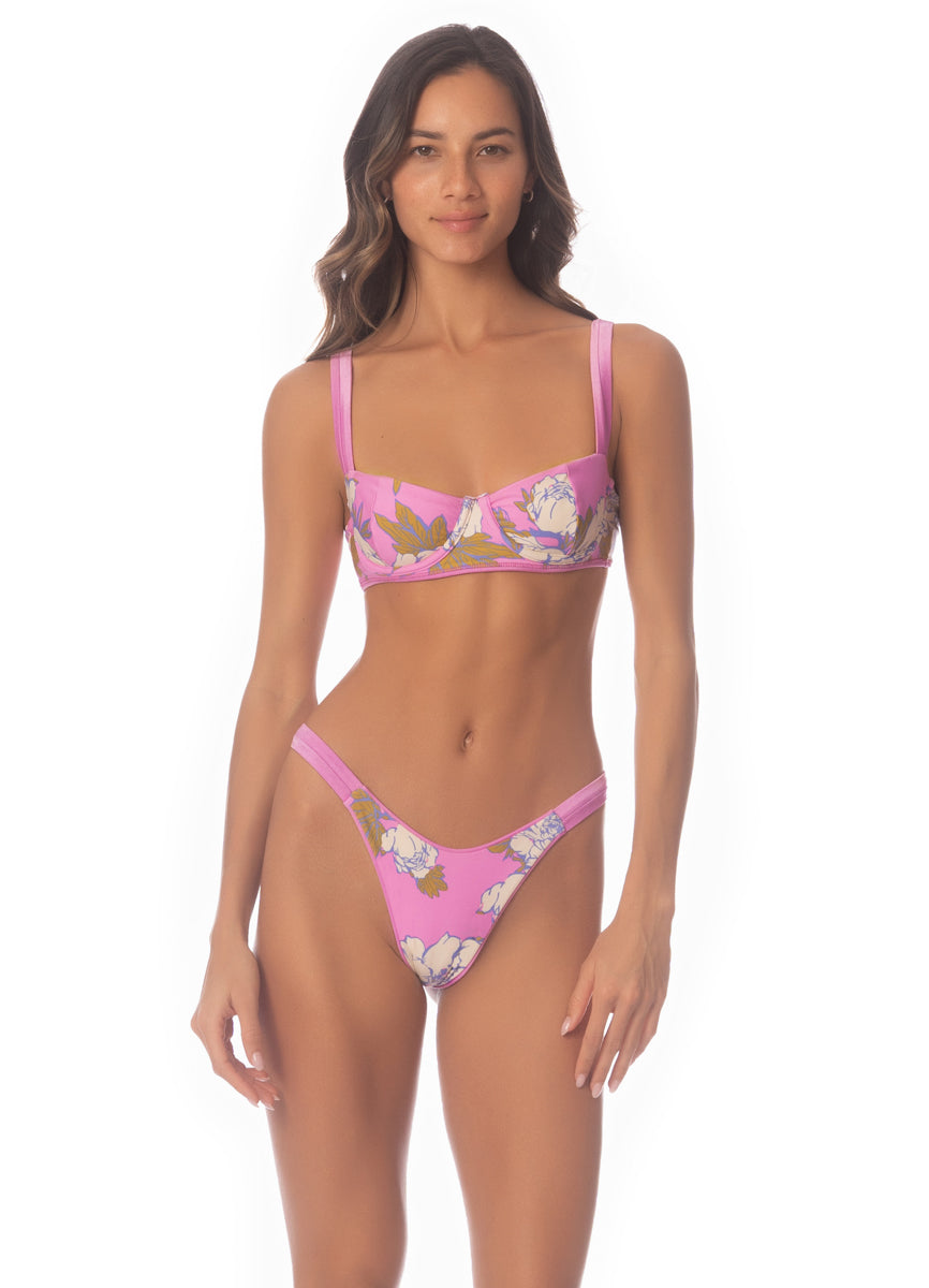 Maaji Fondant Pink Serendipity Unmolded Underwire Bikini Top