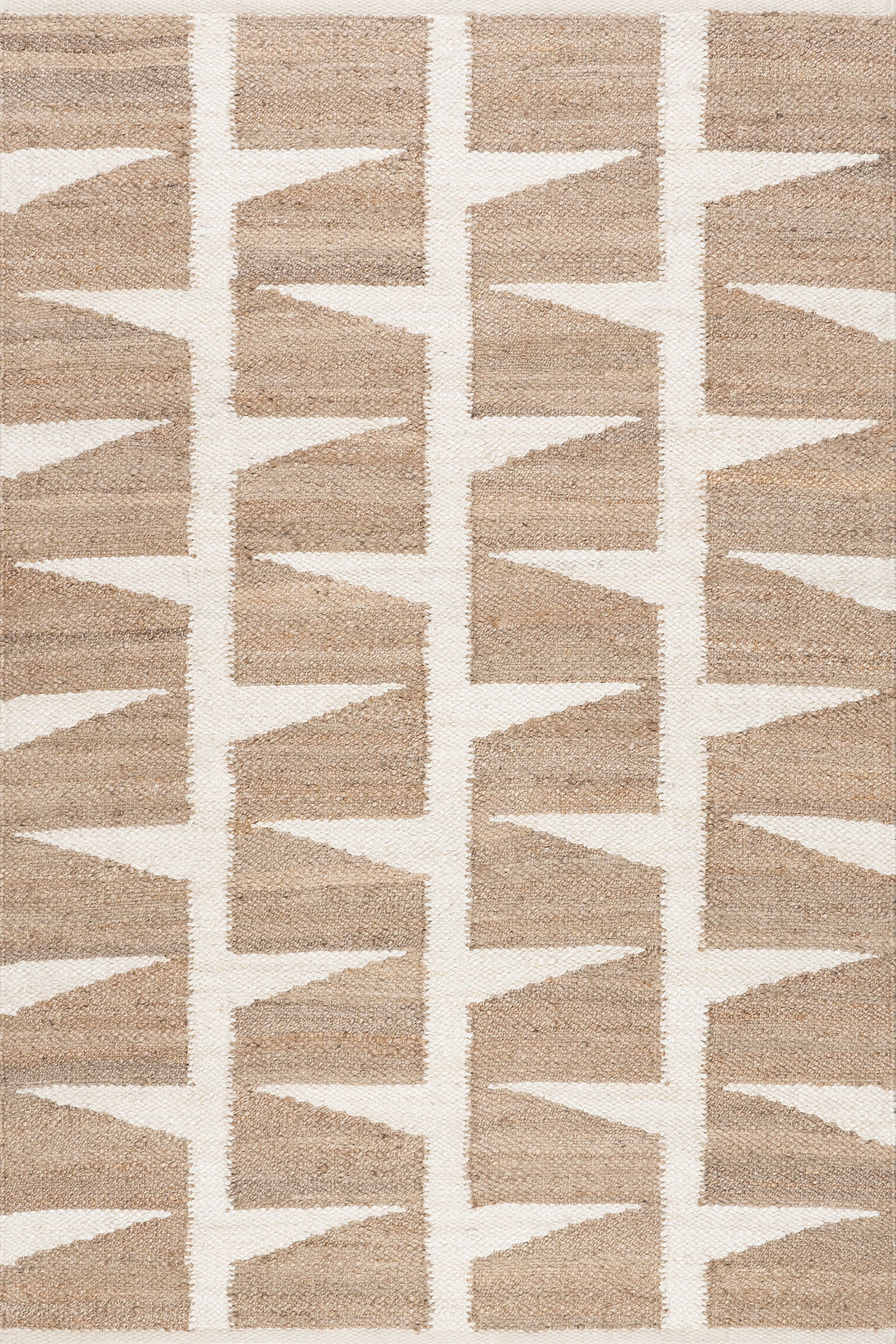 Manon Geometric Rug | Natural