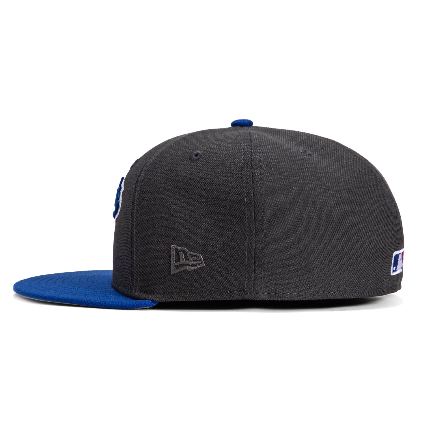 New Era 59Fifty Los Angeles Dodgers 2024 World Series Champions Patch Script Hat - Graphite, Royal