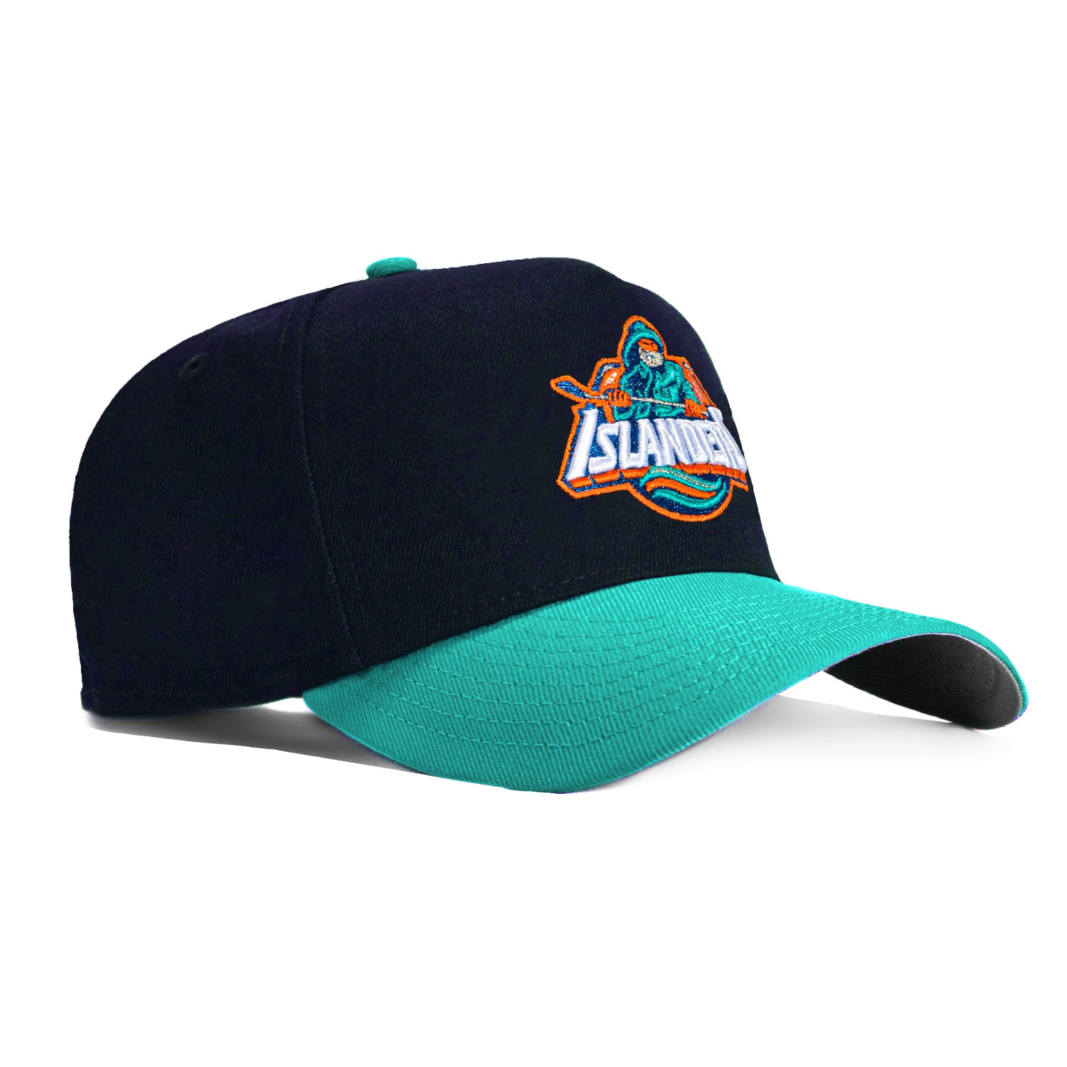 New Era 9Forty A-Frame New York Islanders Snapback Hat - Navy, Teal