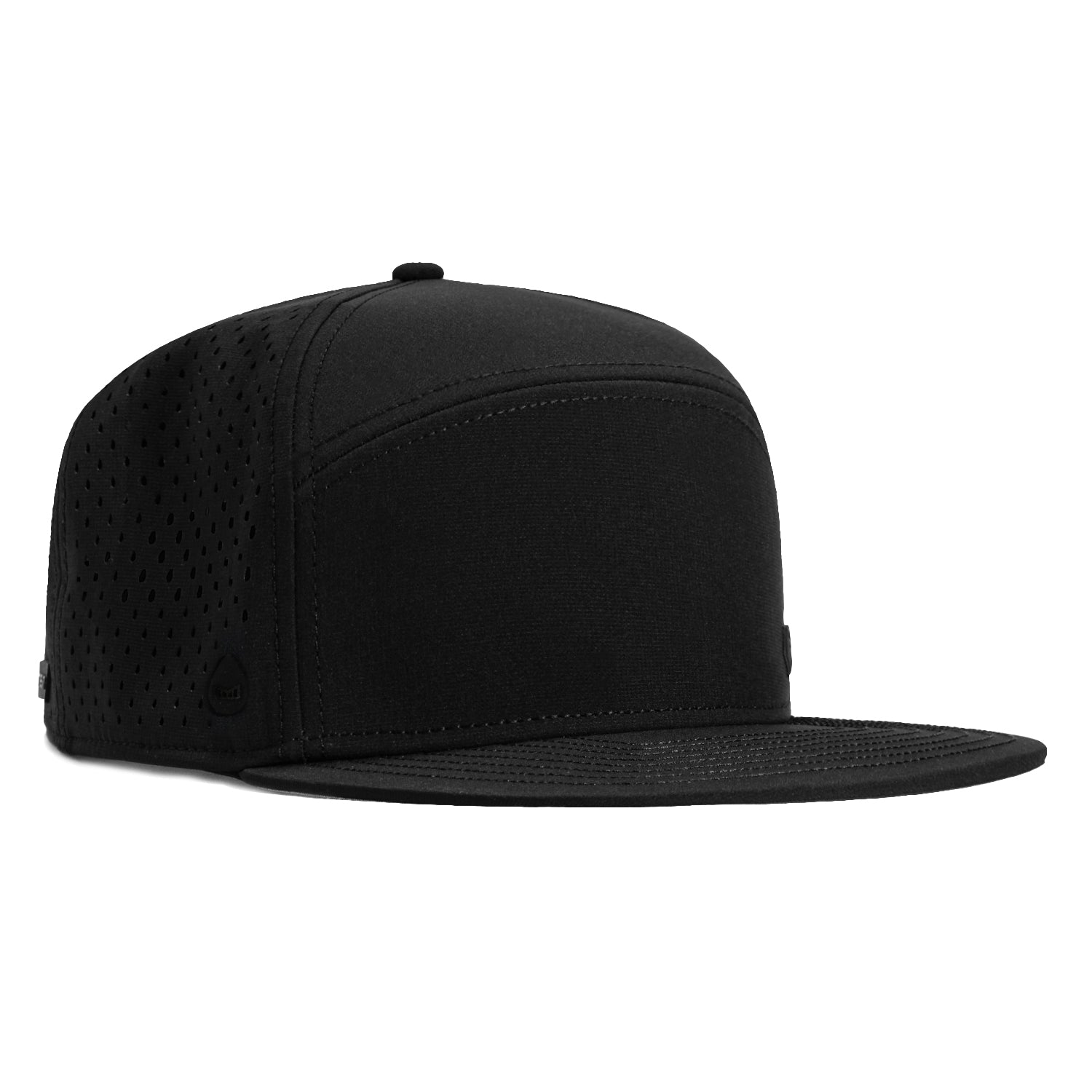 Melin Trenches Icon Hydro Snapback XL Hat - Black