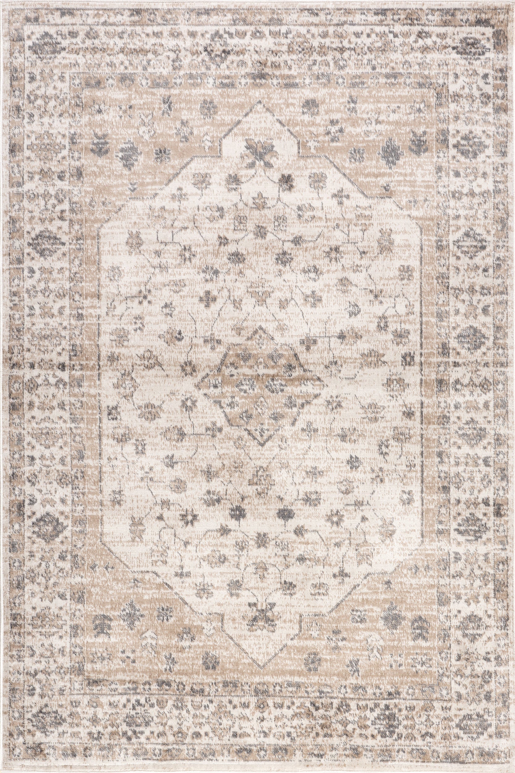 Paloma Medallion Rug | Beige