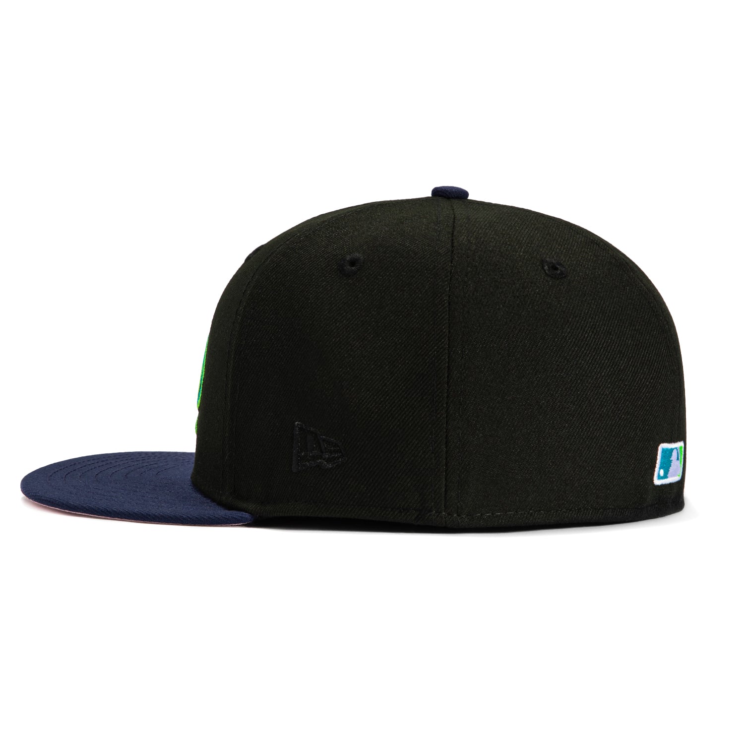 New Era 59Fifty Tampa Bay Rays City Connect Logo Patch Hat - Black, Purple