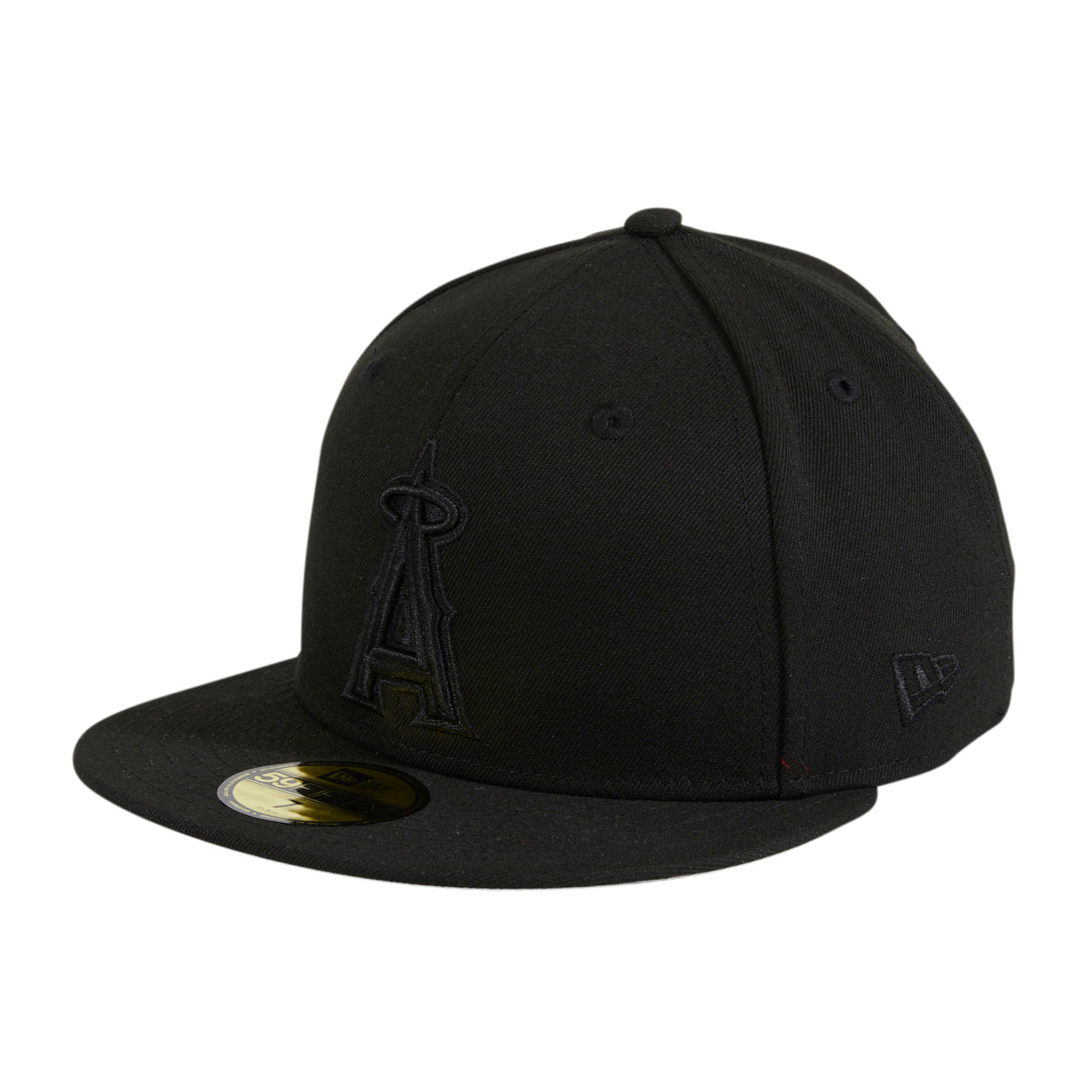 New Era 59Fifty Los Angeles Angels Hat - Black, Black