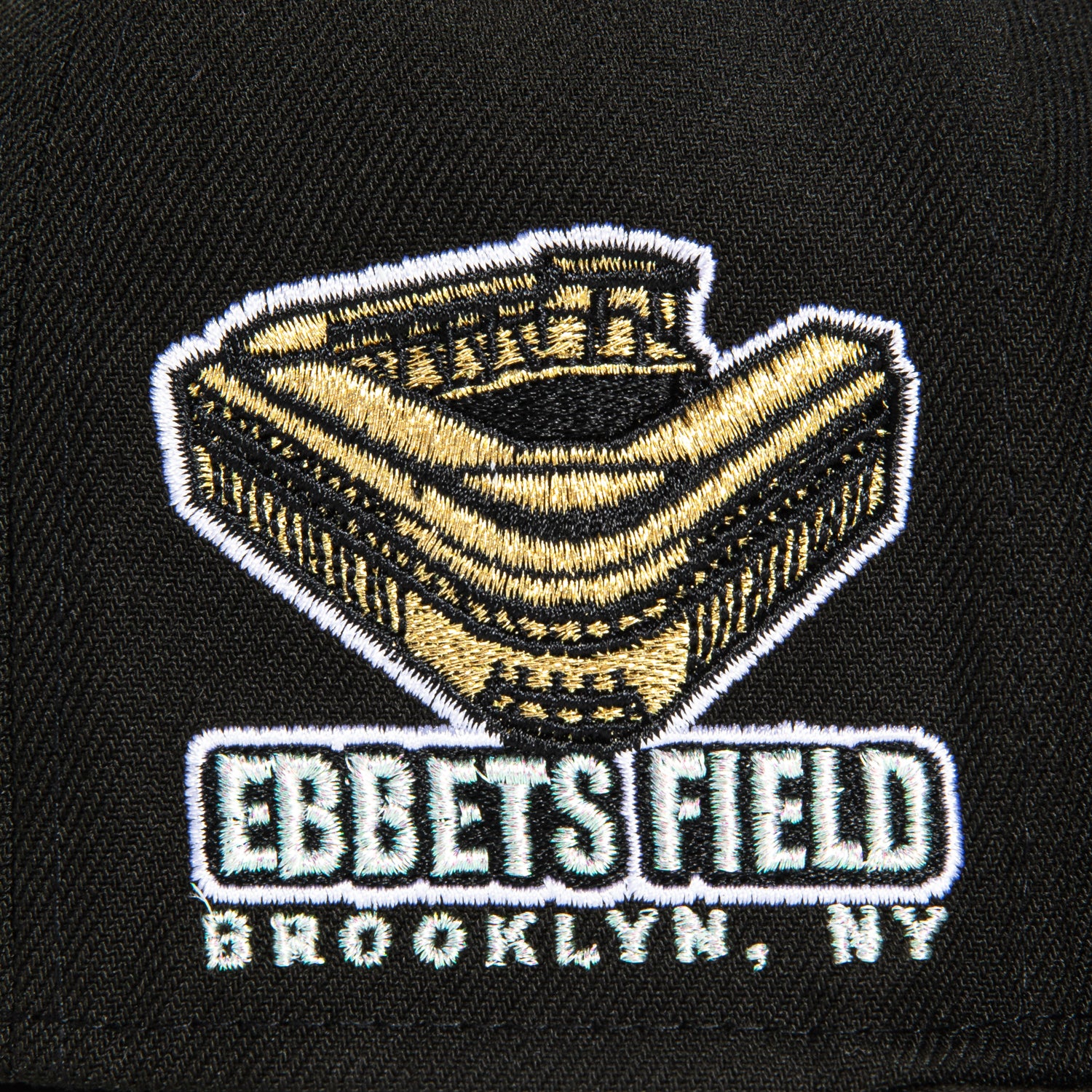 New Era 59Fifty Cookies and Cream Brooklyn Dodgers Ebbets Field Patch Pink UV Hat - Black, White