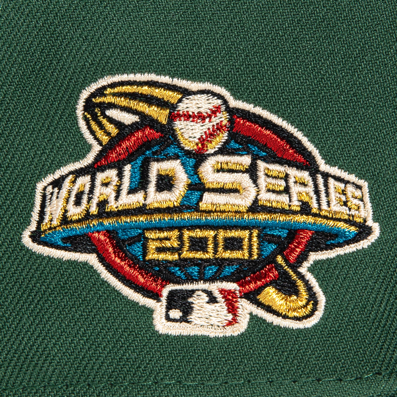 New Era 59Fifty Arizona Diamondbacks 2001 World Series Patch D Hat - Green, Black, Indigo, Red