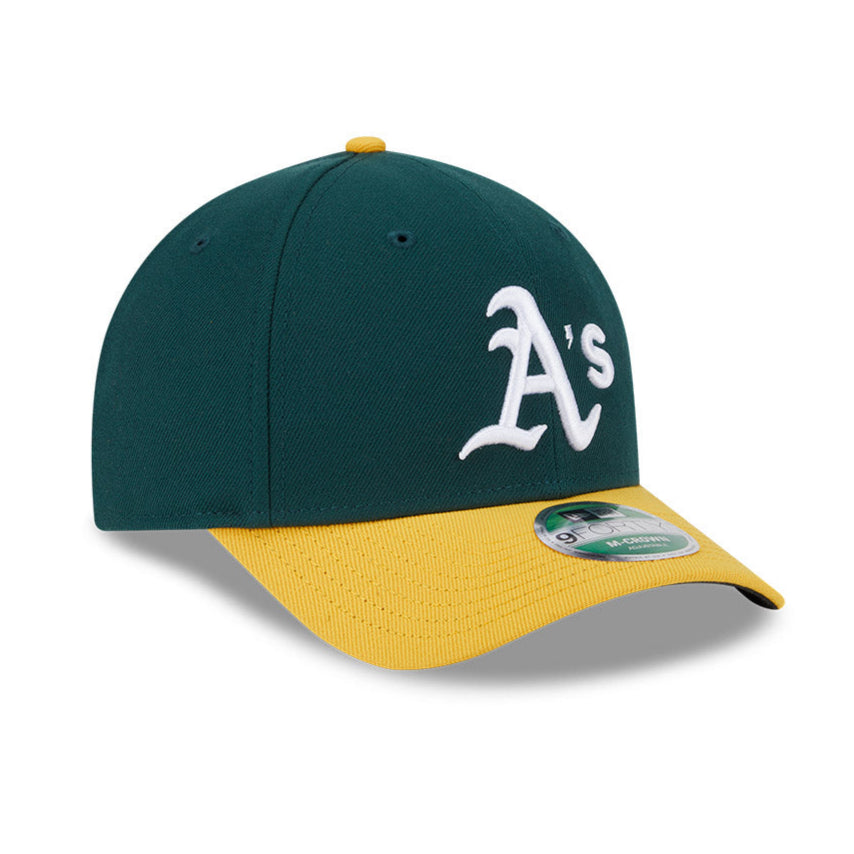 New Era 9Forty M-Crown Oakland Athletics Snapback Home Hat - Green, Gold