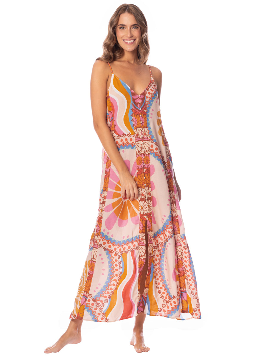 Maaji Sun Stamps Oasis Long Dress