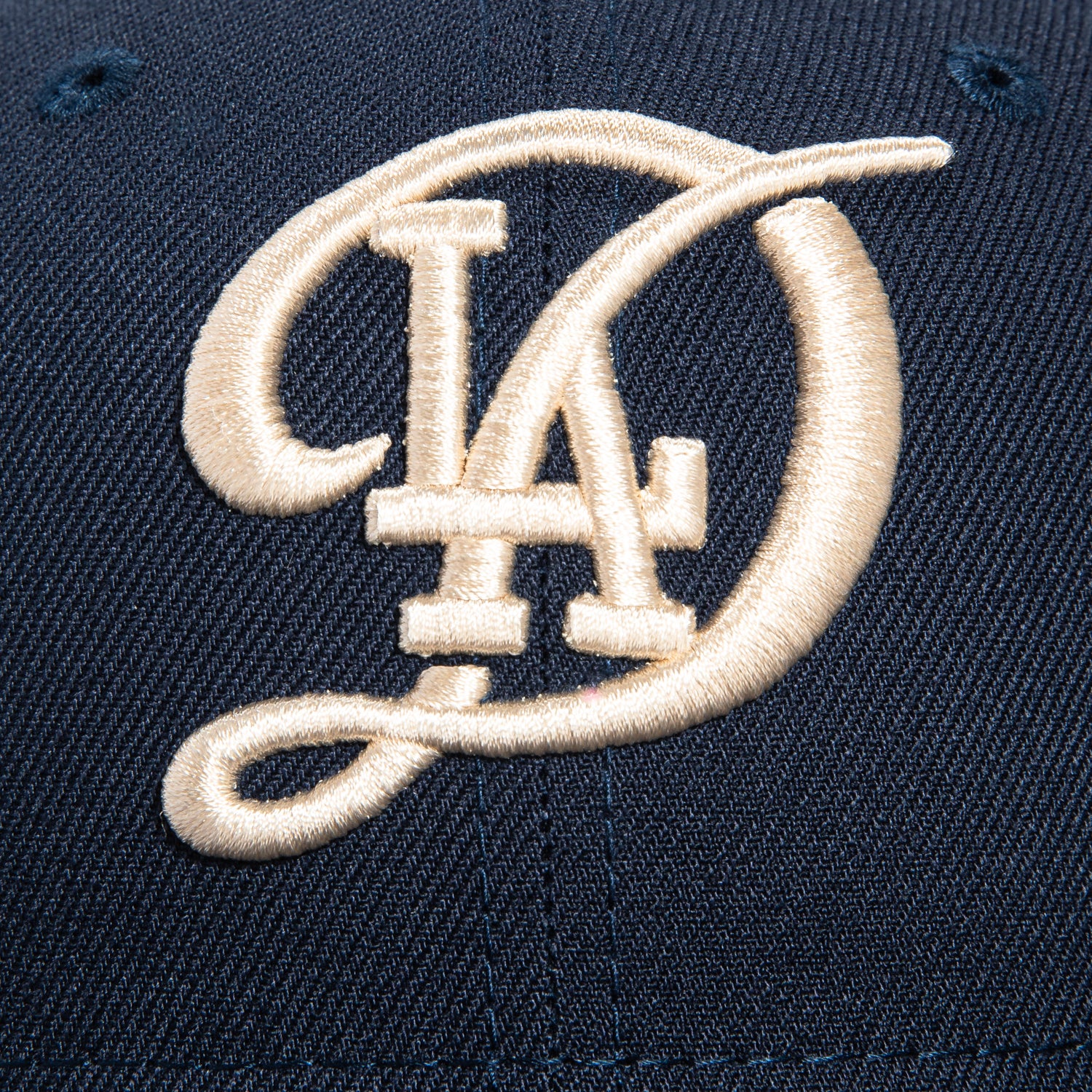 New Era 59fifty Los Angeles Dodgers Logo Patch City Connect Hat - Navy