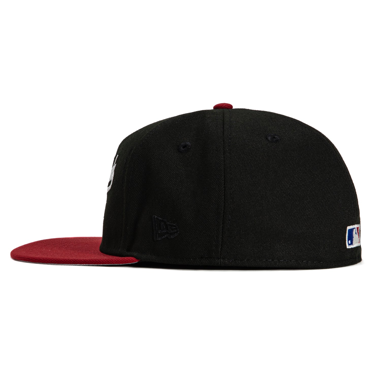 New Era 59Fifty A-Frame Glow Chain Stitch Arizona Diamondbacks 2001 World Series Patch Hat - Black, Sedona Red