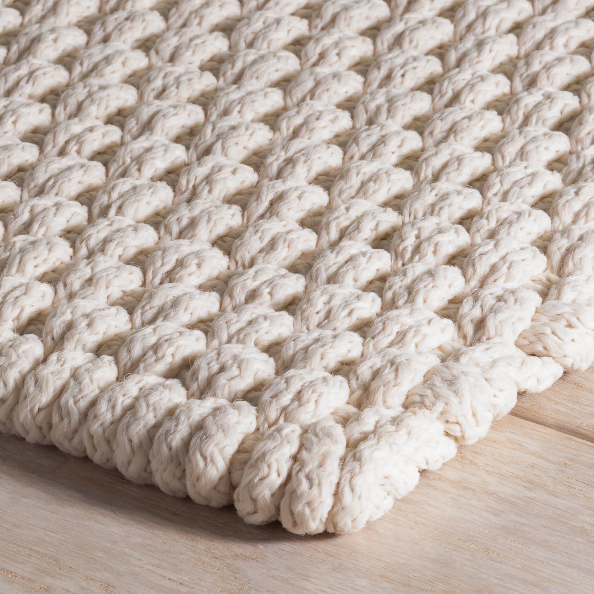 Rope Ivory Handwoven Indoor/Outdoor Rug