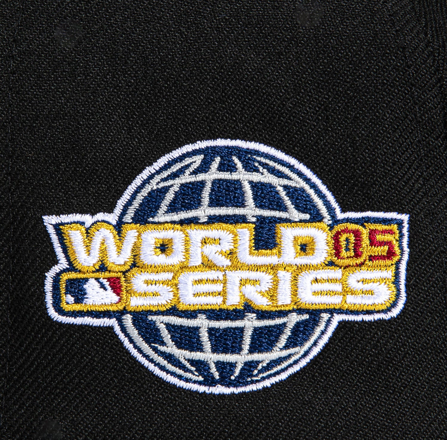 New Era 59Fifty Houston Astros 2005 World Series Patch Hat - Black