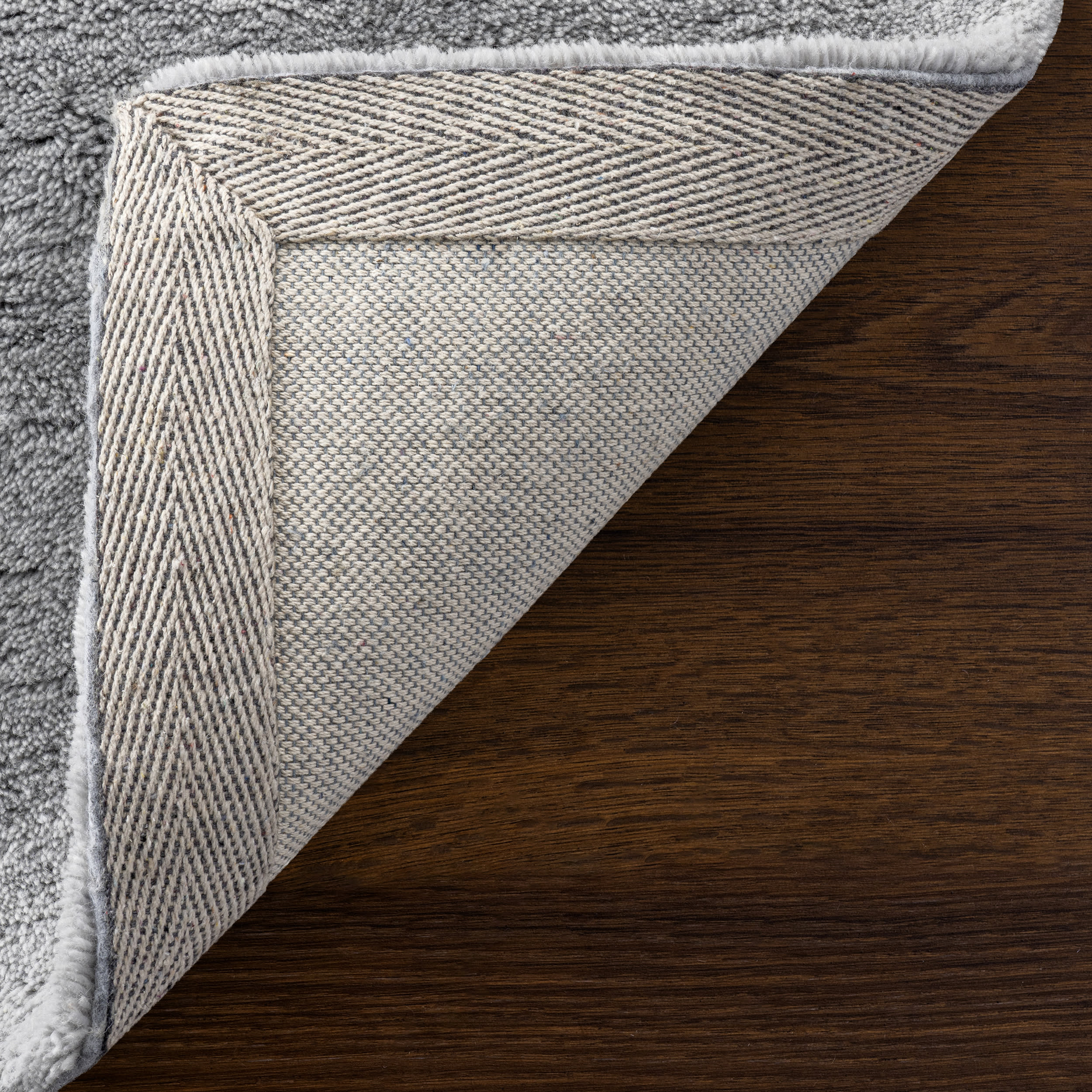 Gaia New Zealand Wool Shag Rug | Grey