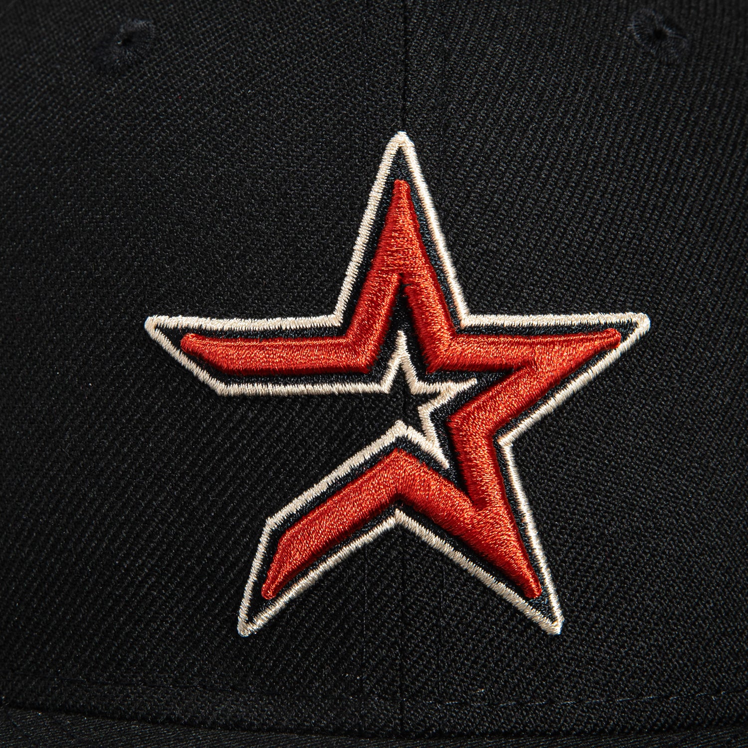 New Era 59Fifty Houston Astros 2005 World Series Patch Hat - Black