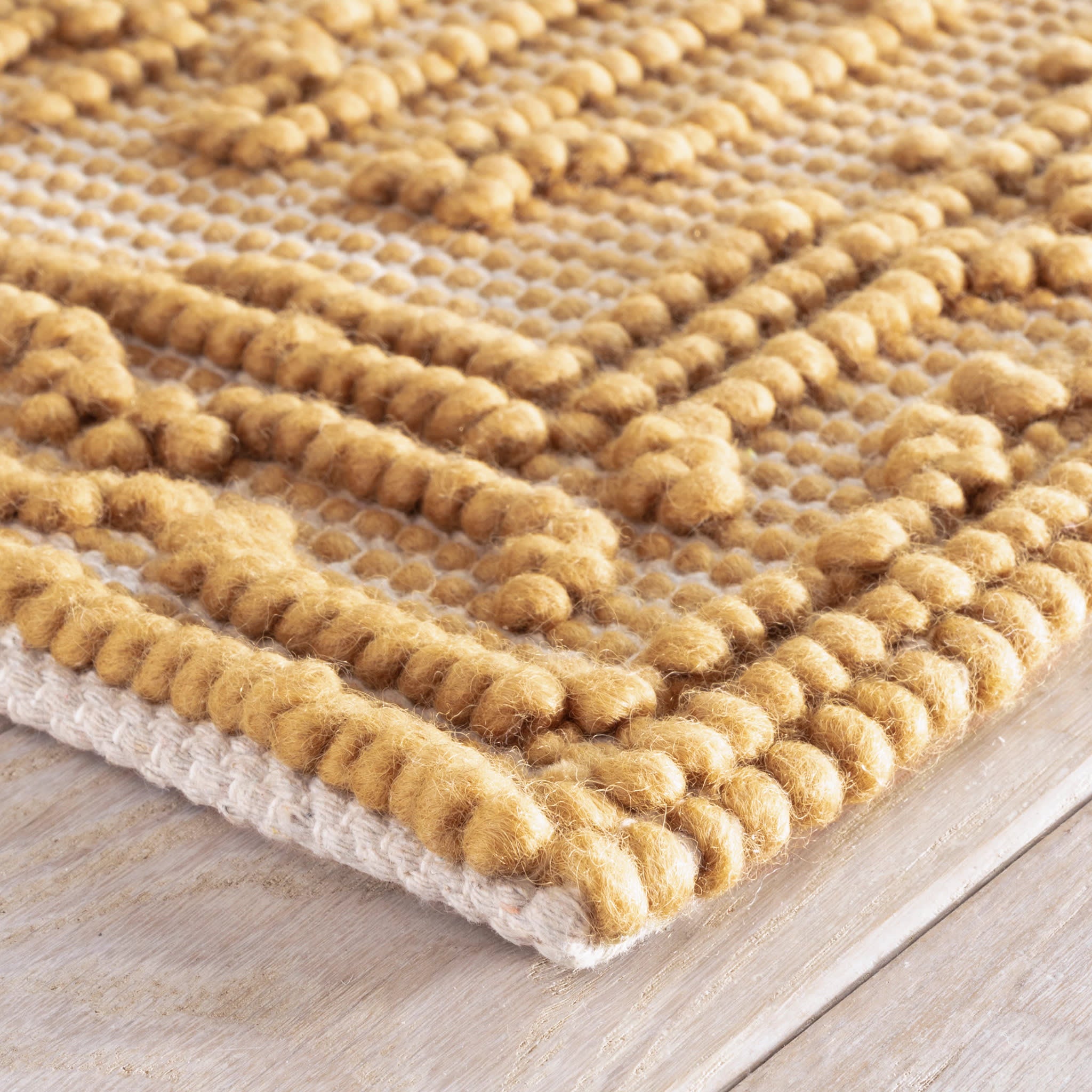 Campbell Sand Handwoven Wool Rug