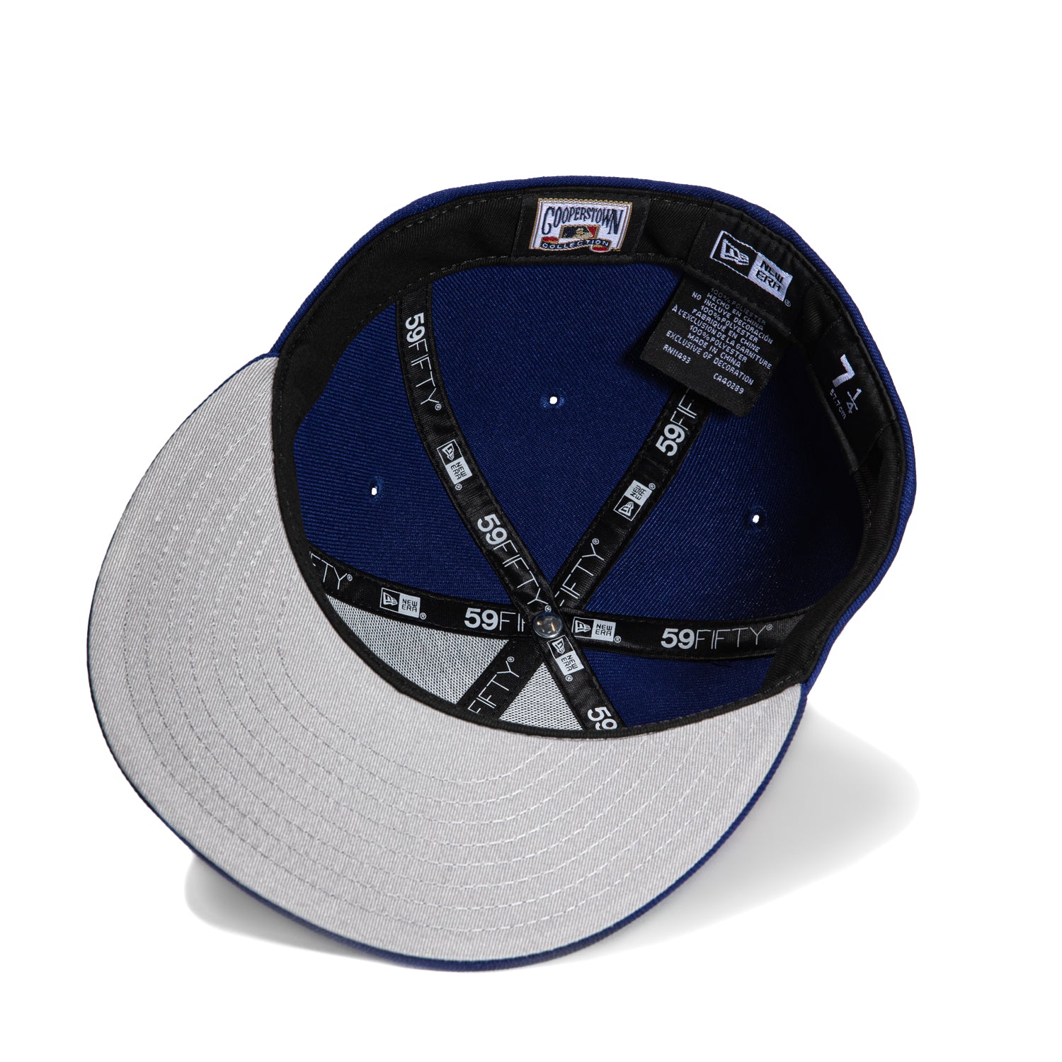 New Era 59Fifty Los Angeles Dodgers Jackie Robinson 50th Anniversary Patch Hat - Royal