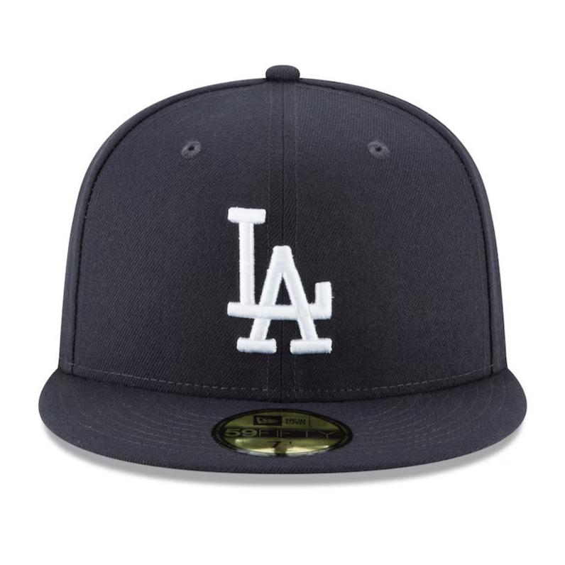 New Era 59Fifty Los Angeles Dodgers 2024 World Series Champions Patch Hat - Navy