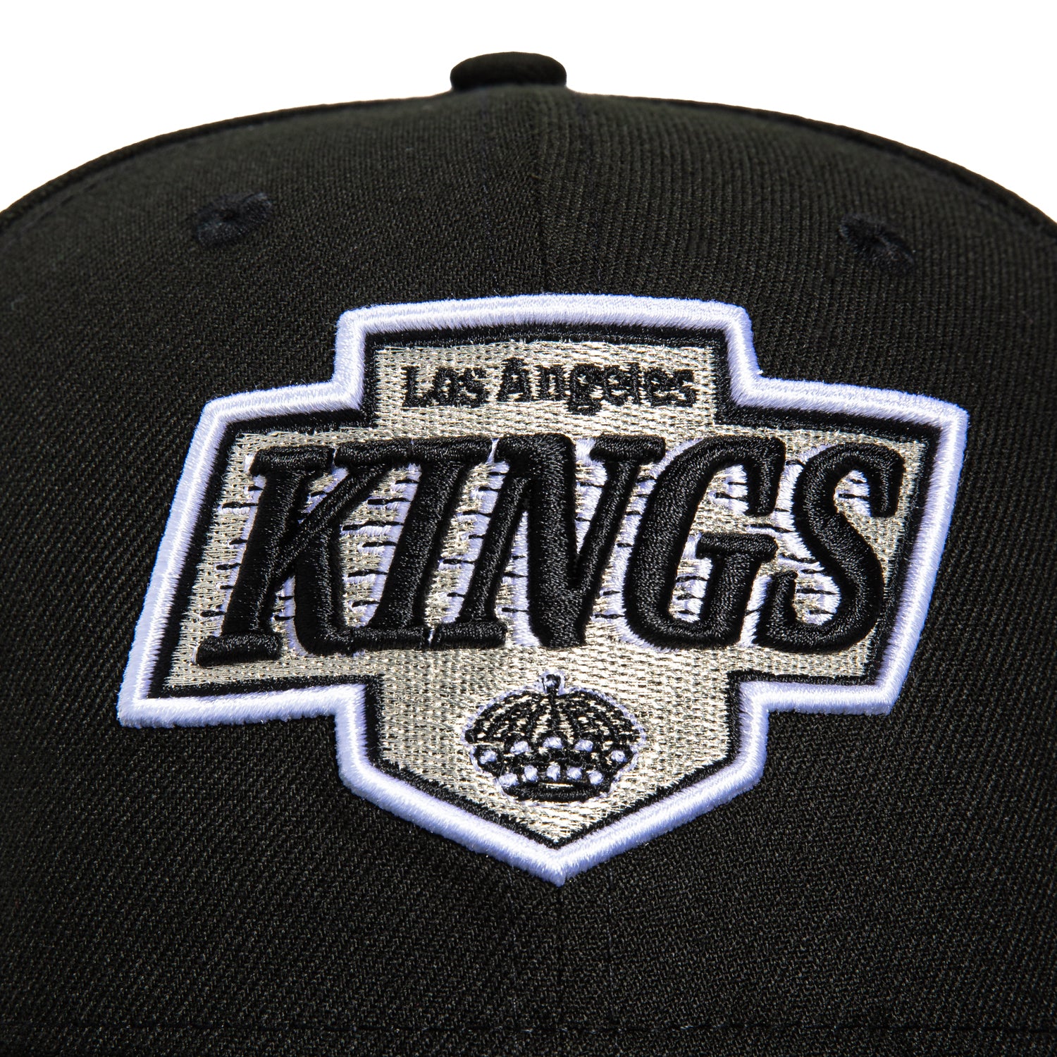 New Era 59Fifty Los Angeles Kings Logo Patch Hat - Black