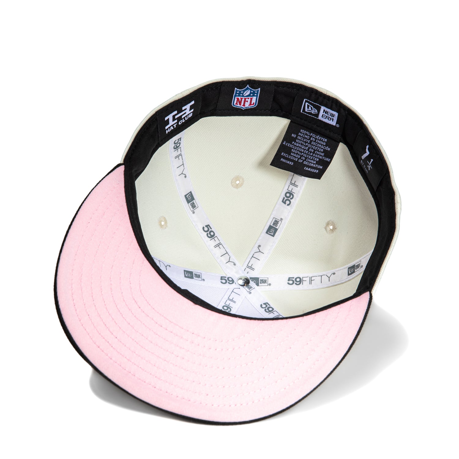 New Era 59Fifty San Francisco 49ers Back to Back World Champions Patch Hat - White, Black