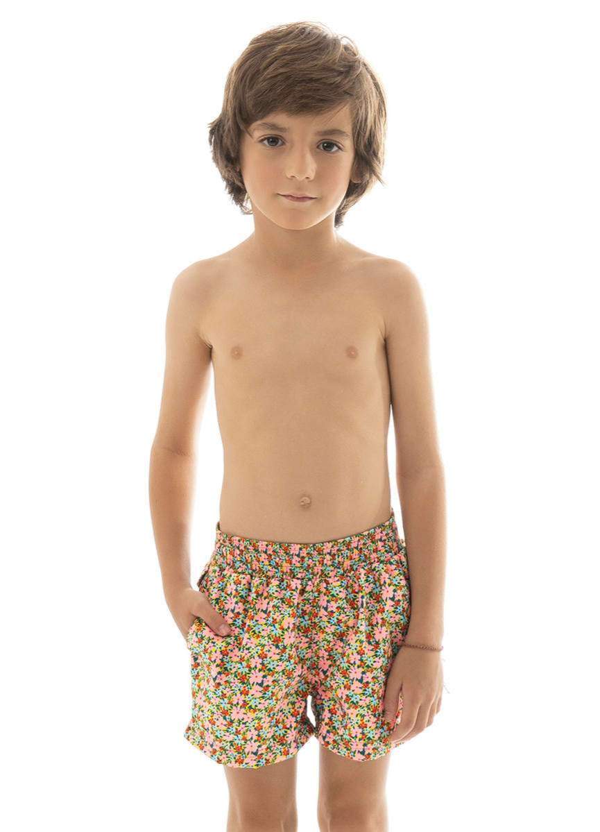 Maaji Cheery Blossom Little Sailor Boys Trunks