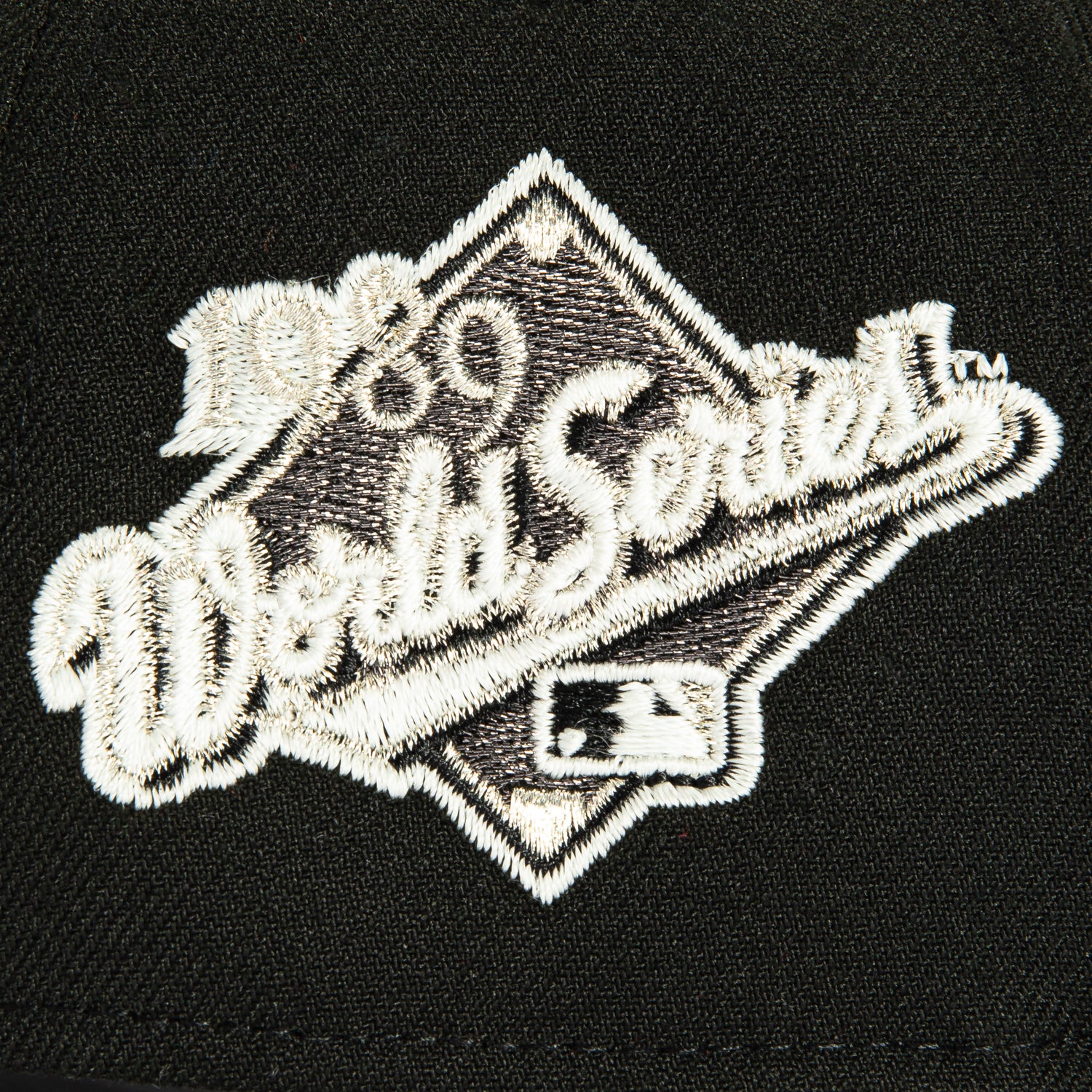 New Era 9Forty A-Frame San Francisco Giants 1989 World Series Patch Snapback Hat - Black, White