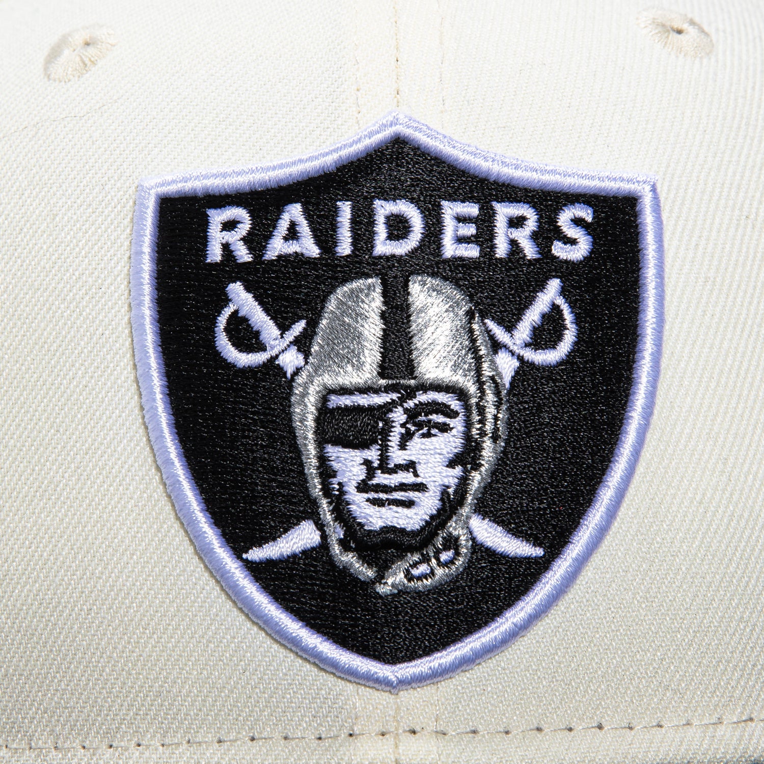 New Era 9Fifty Las Vegas Raiders OTC Snapback Hat - White, Black