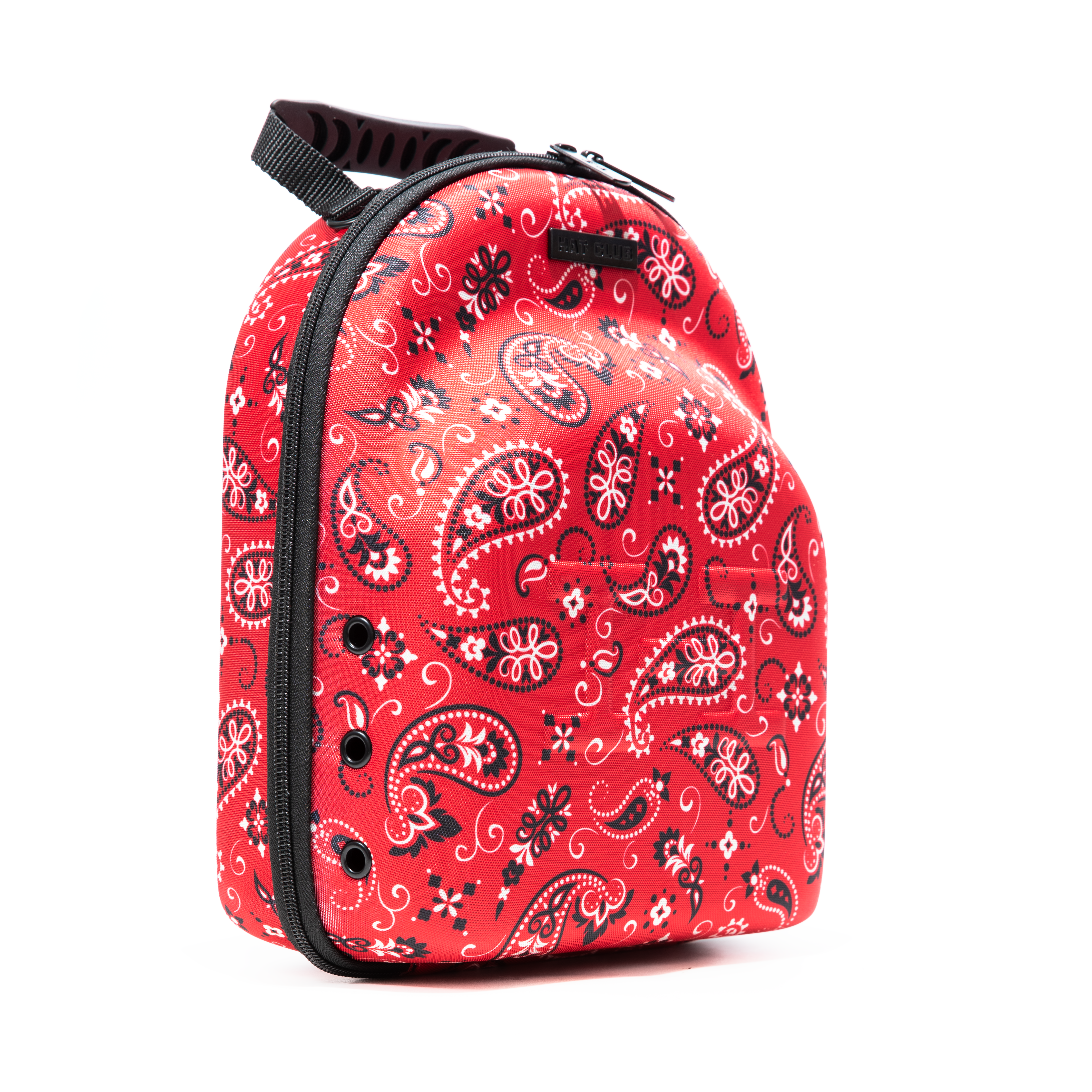 Hat Club 6 Hat Carrier - Paisley Red