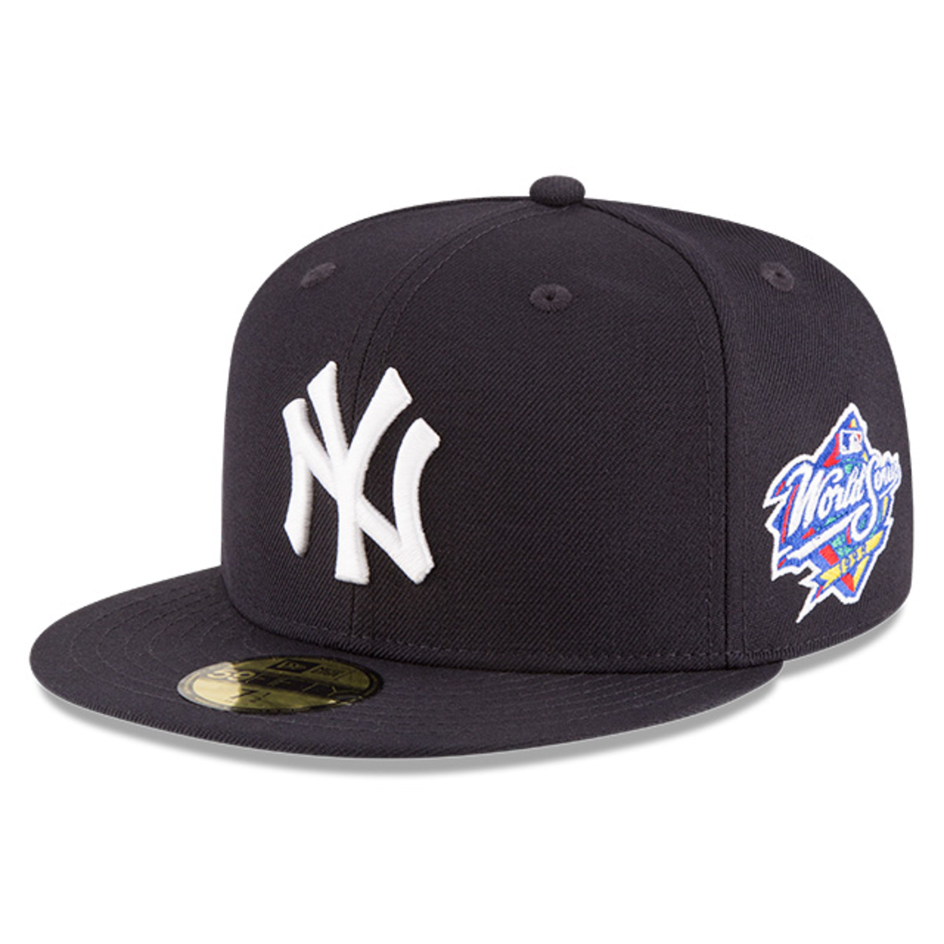 New Era 59Fifty New York Yankees 1998 World Series Patch Hat - Navy