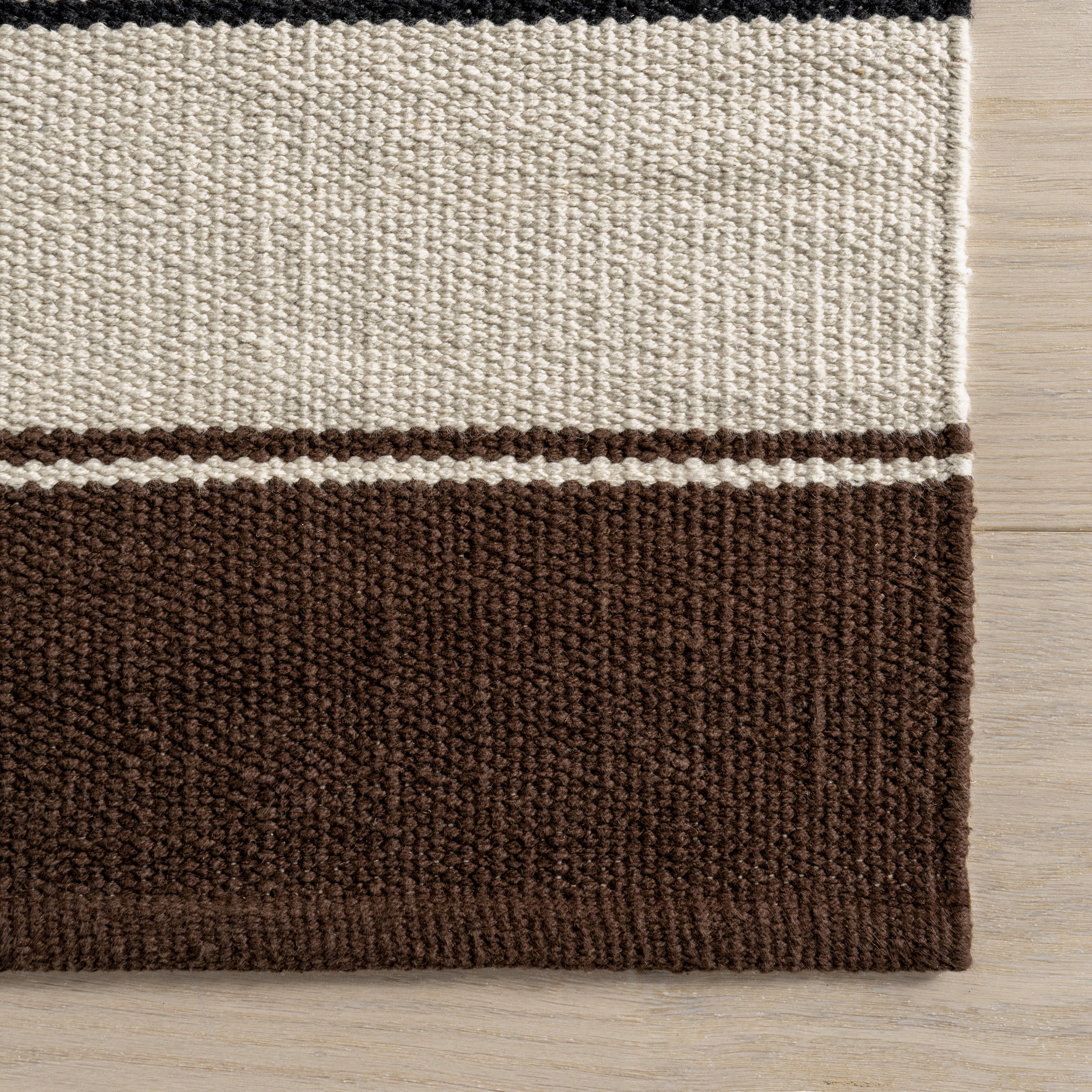 Quest Striped Cotton Rug | Multicolor