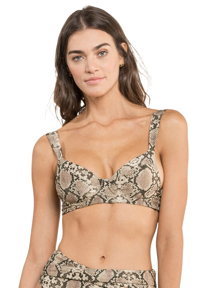 Maaji Python Bailey Underwire Bikini Top