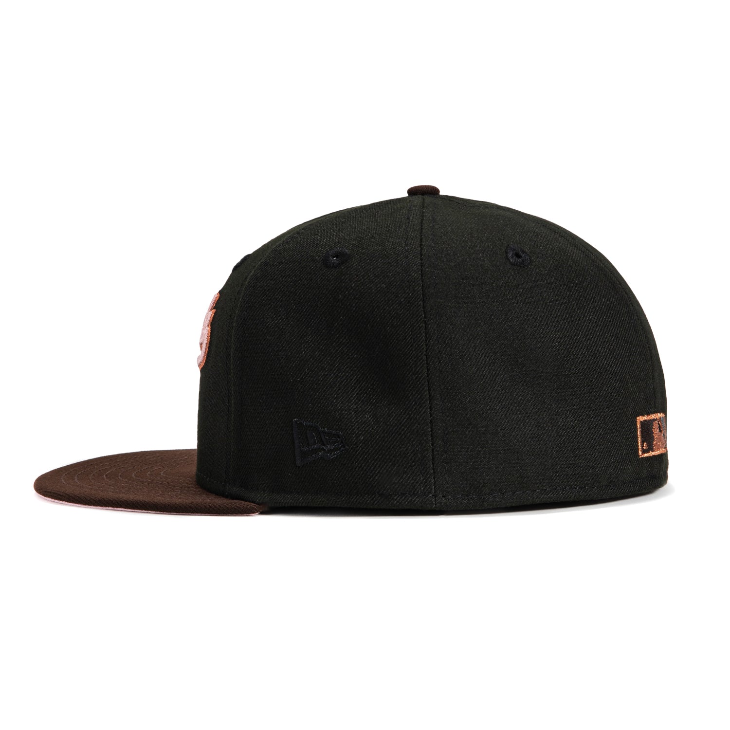 New Era 59Fifty Arizona Diamondbacks Inaugural Patch Script Hat - Black, Brown, Metallic Copper