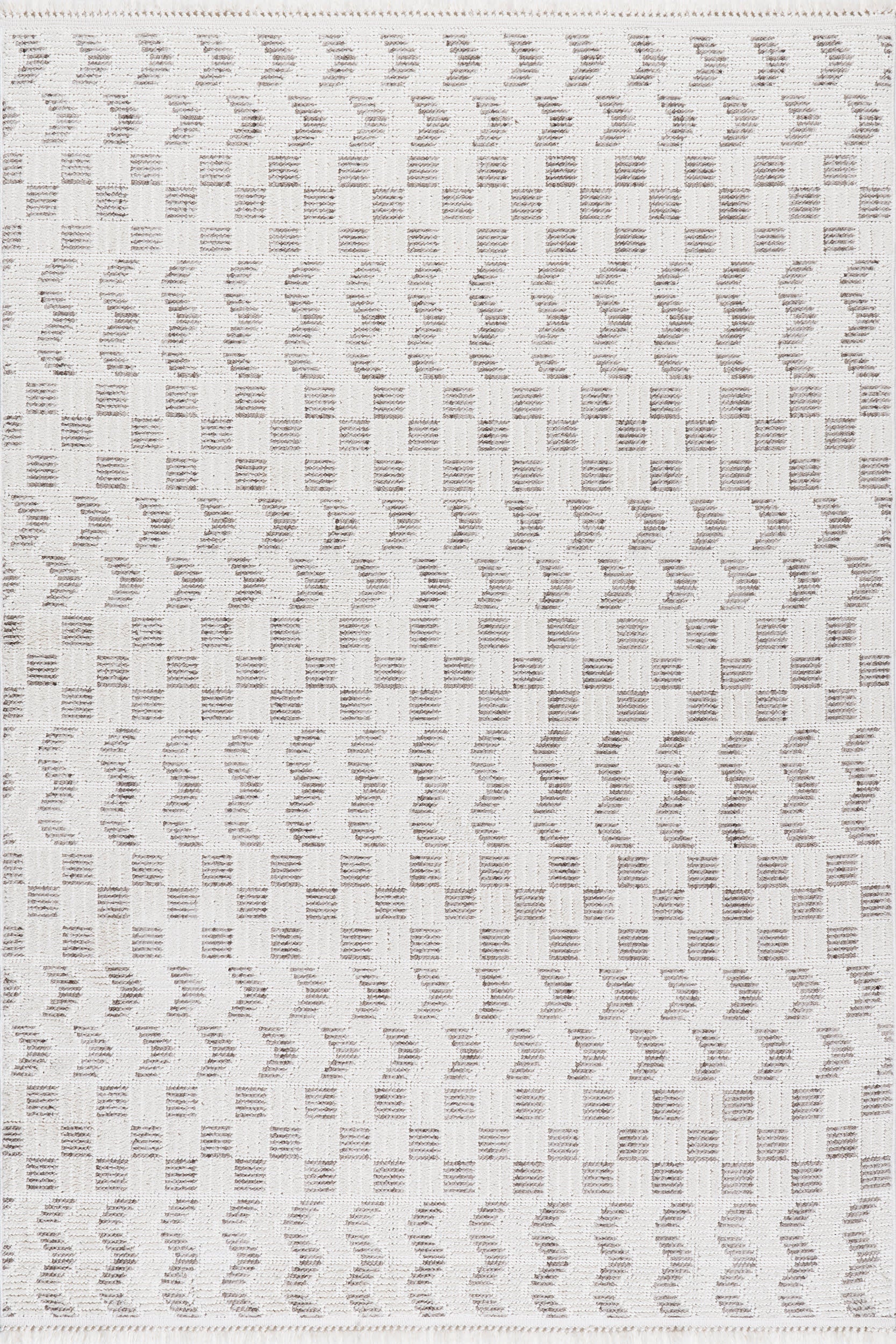 Aliyah Geometric Rug | Ivory