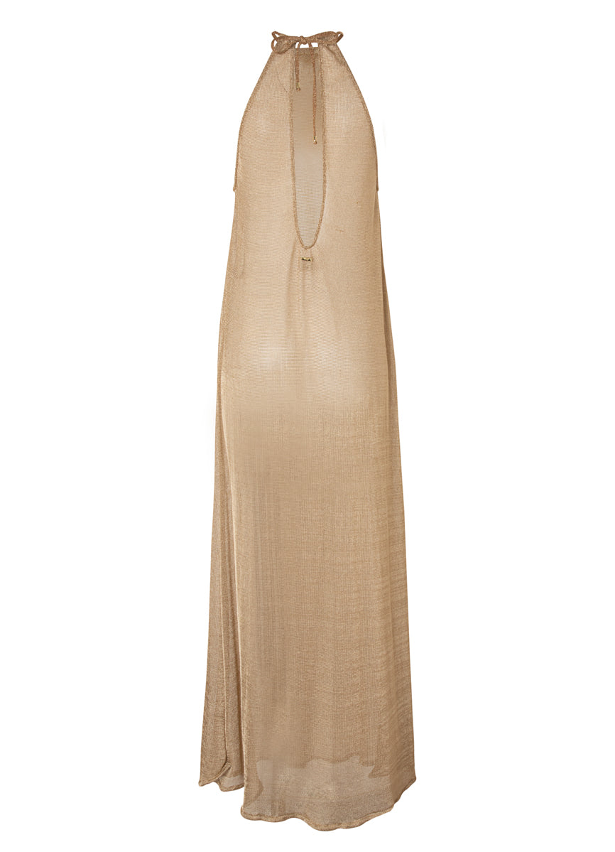 Maaji Golden Flake Marianne Long Dress