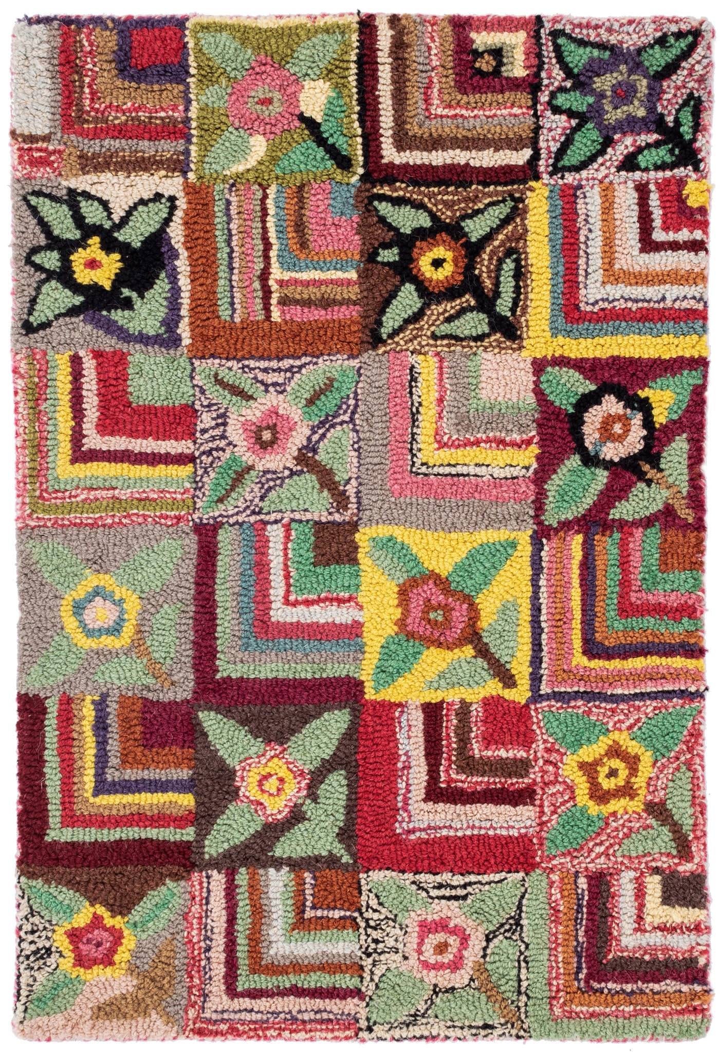 Gypsy Rose Hand Hooked Wool Rug