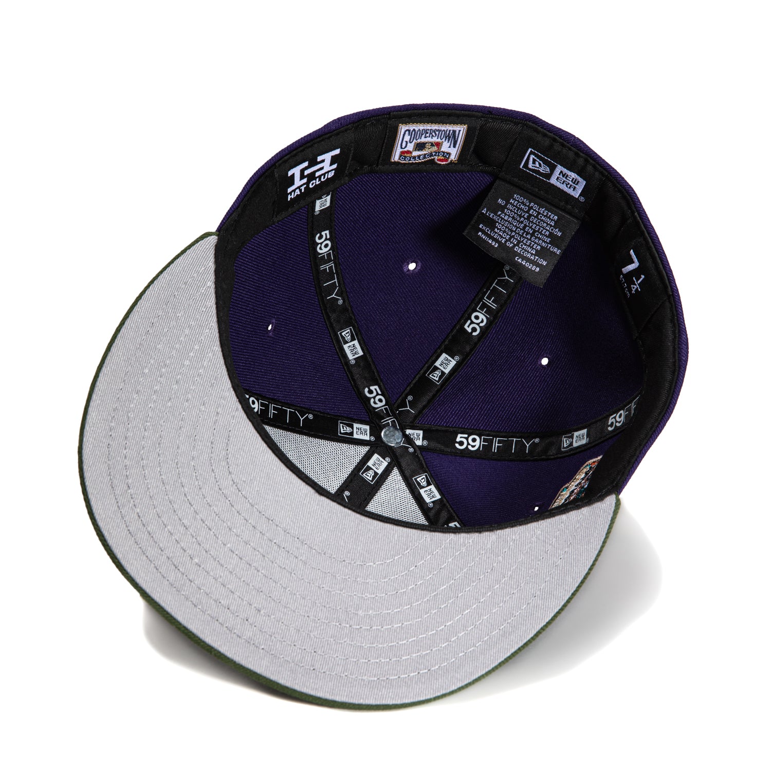 New Era 59Fifty Arizona Diamondbacks Inaugural Patch D Hat - Purple, Olive