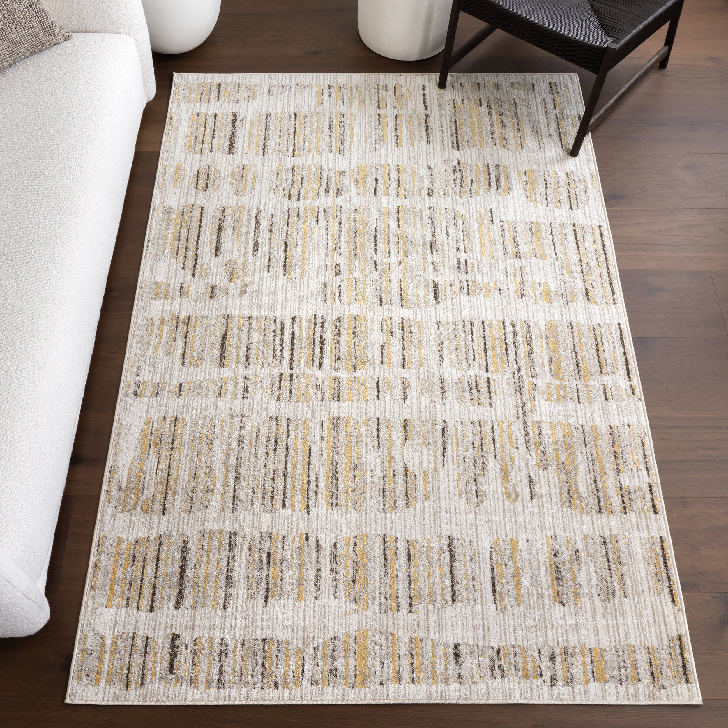 Jazlyn Abstract Washable Rug | Multicolor