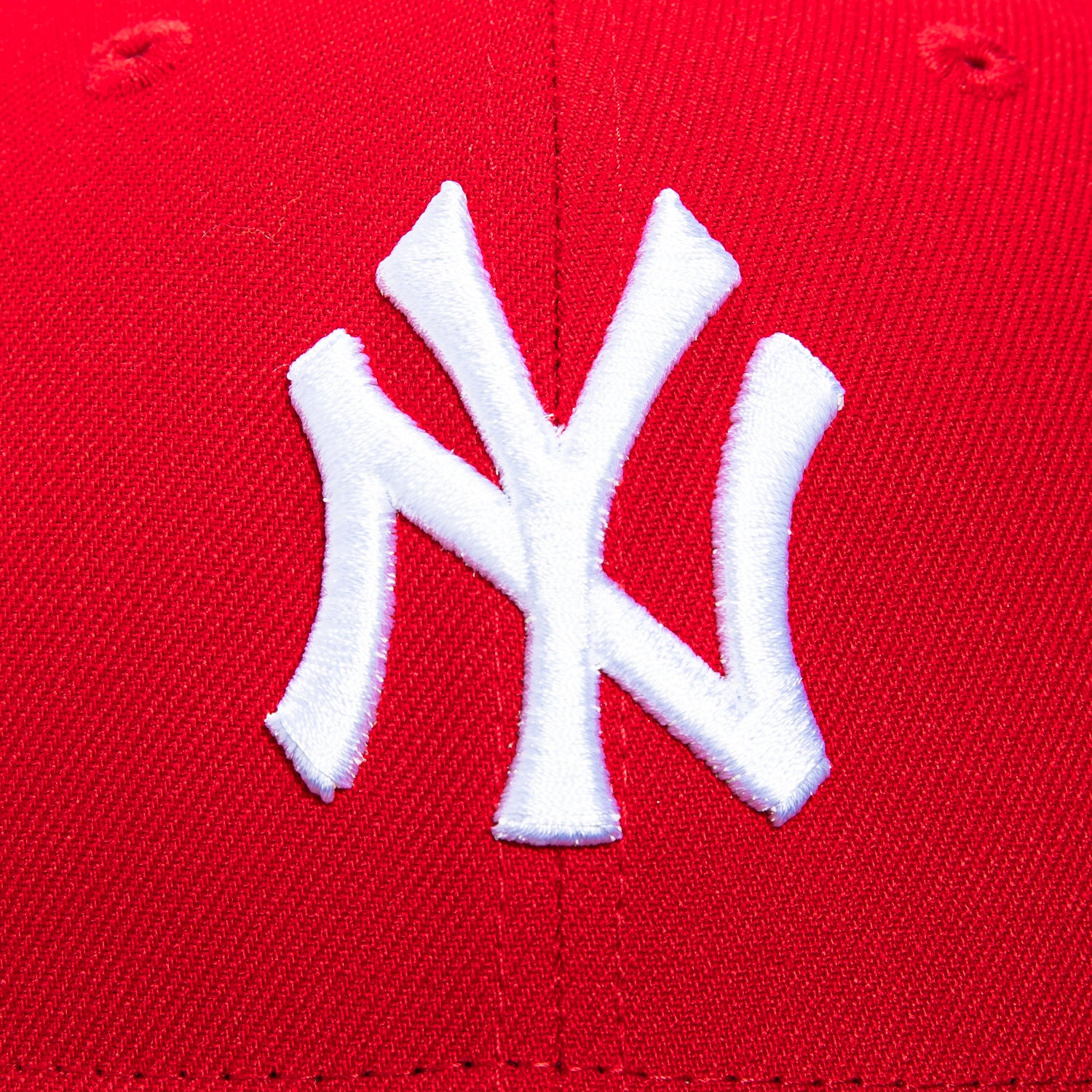 New Era 59Fifty New York Yankees 1996 World Series Patch Hat - Red, Black