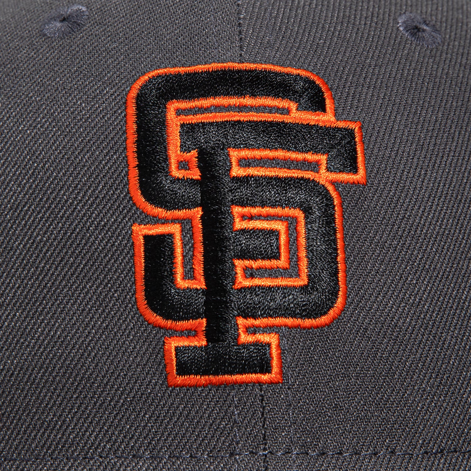 New Era 59Fifty San Francisco Giants Tell It Goodbye Patch Hat - Graphite, Black, Orange