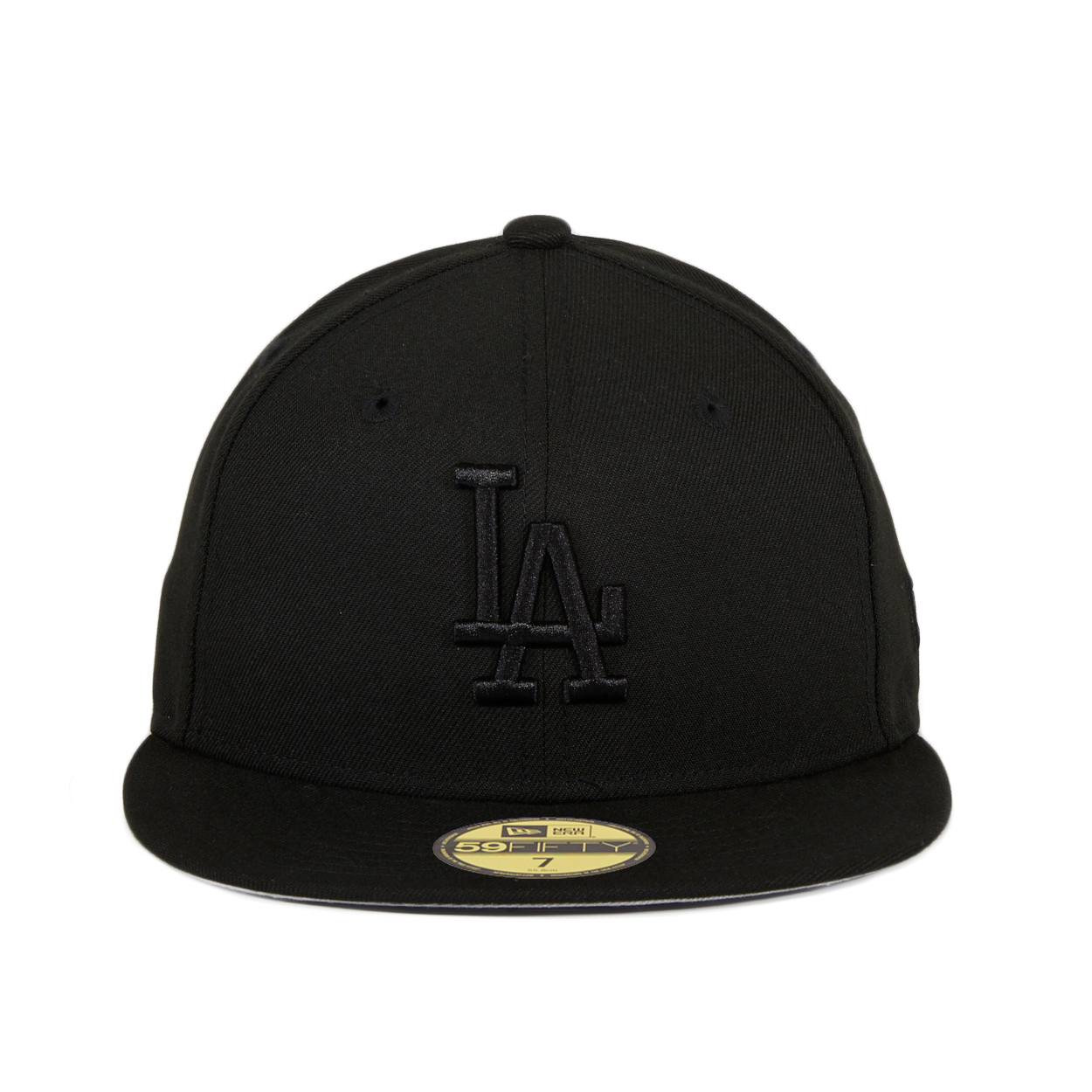 New Era 59Fifty Los Angeles Dodgers Hat - Black, Black