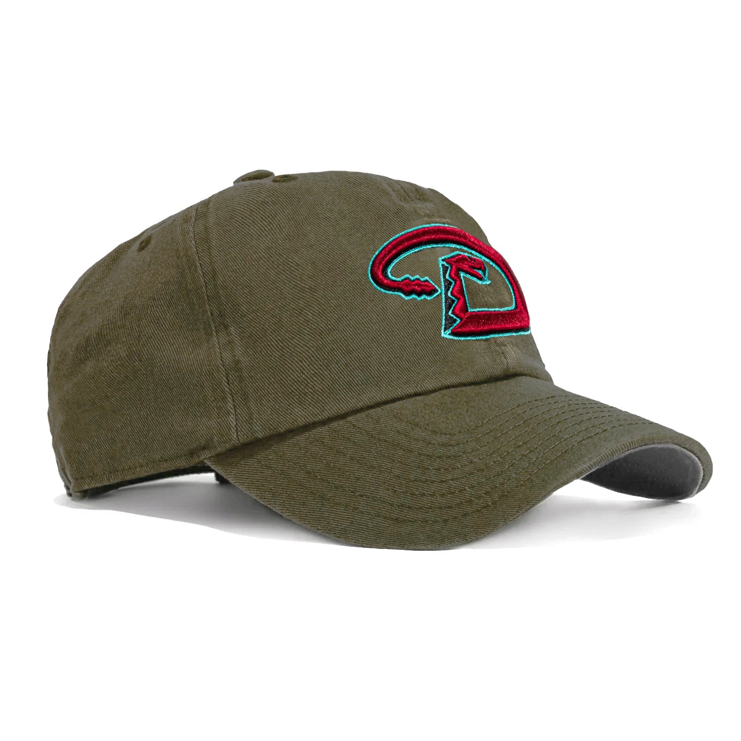 47 Brand Arizona Diamondbacks Adjustable Cleanup D Hat - Olive