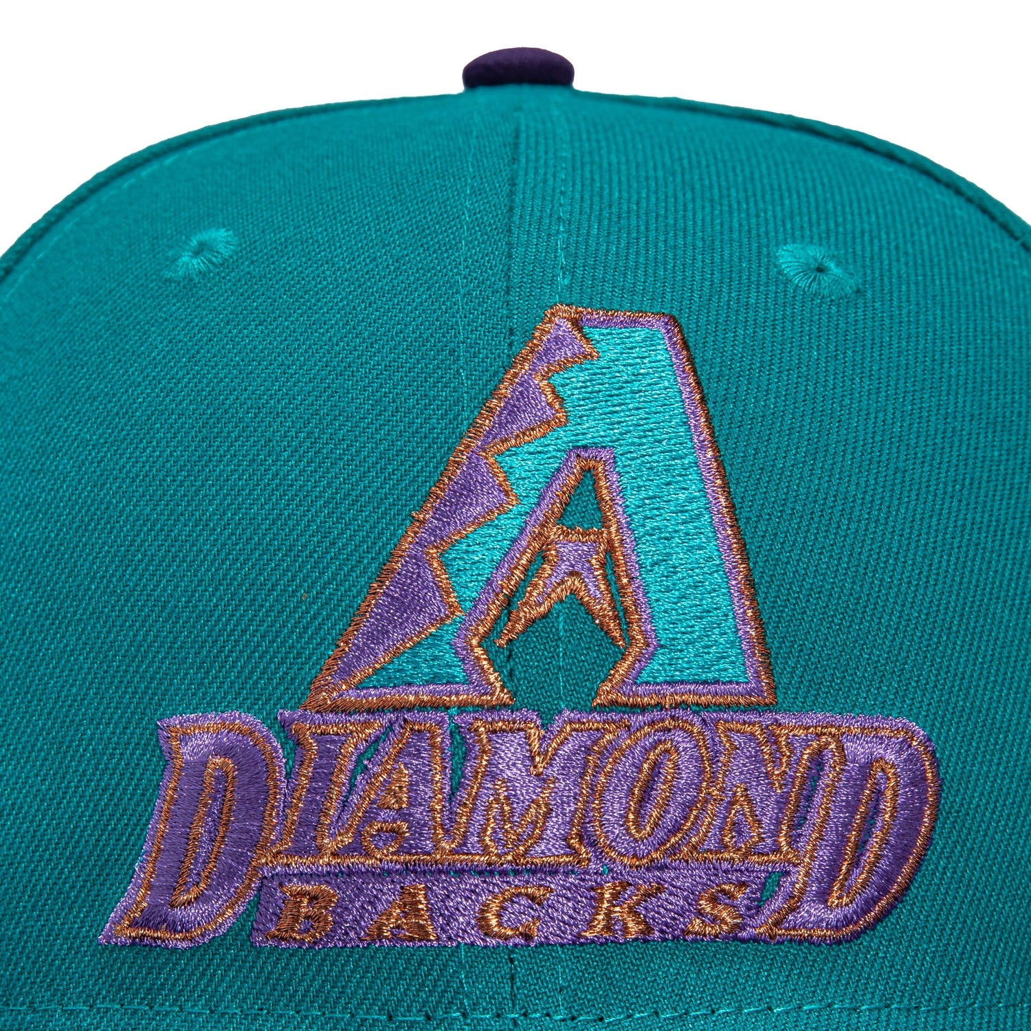 New Era 59Fifty Arizona Diamondbacks Inaugural Patch Logo Hat -  Teal, Purple