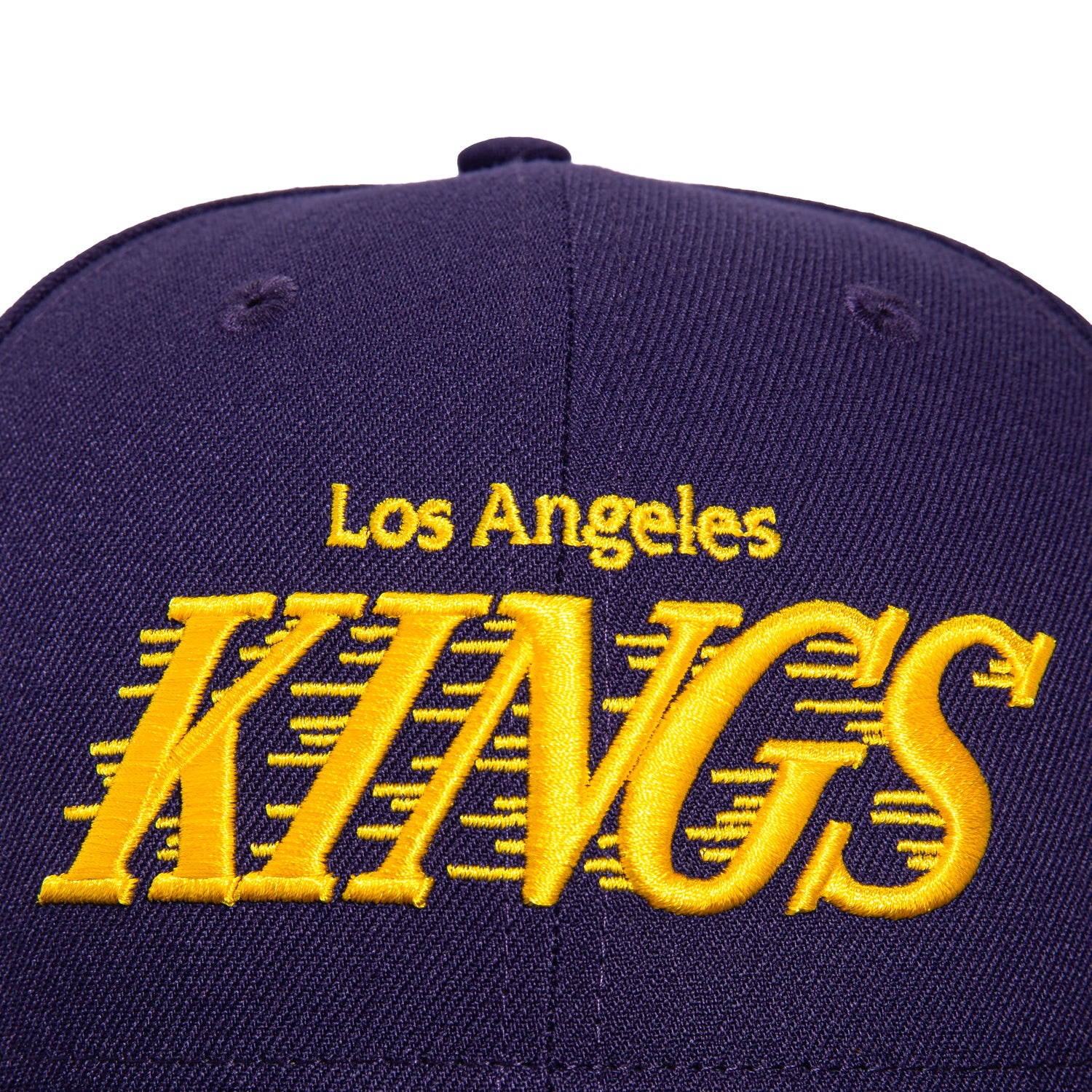 New Era 59Fifty Los Angeles Kings Patch Word Hat - Purple, Gold