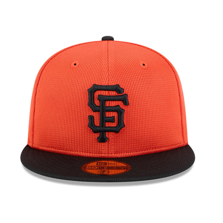 New Era 59Fifty San Francisco Giants 2025 Spring Training Patch Hat - Orange, Black