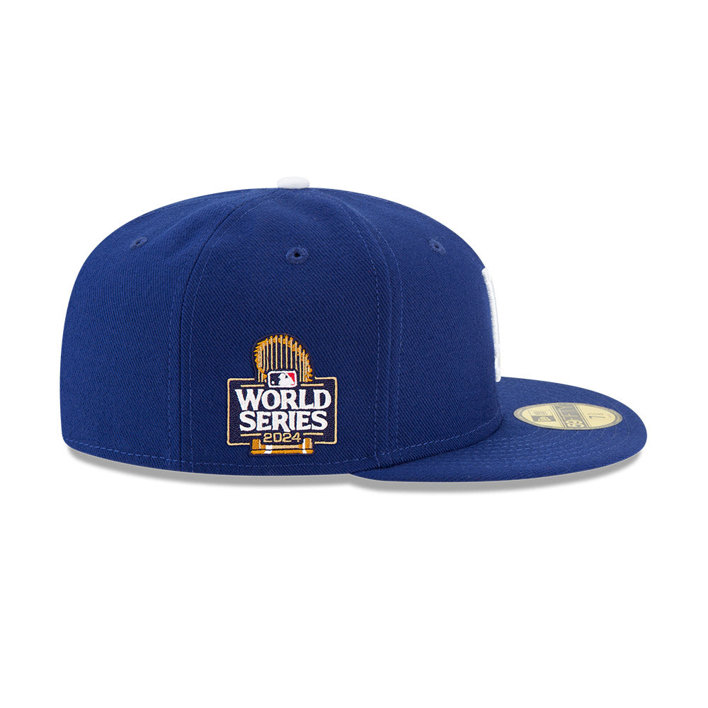 New Era 59Fifty Authentic Collection Los Angeles Dodgers 2024 World Series Patch Hat - Royal