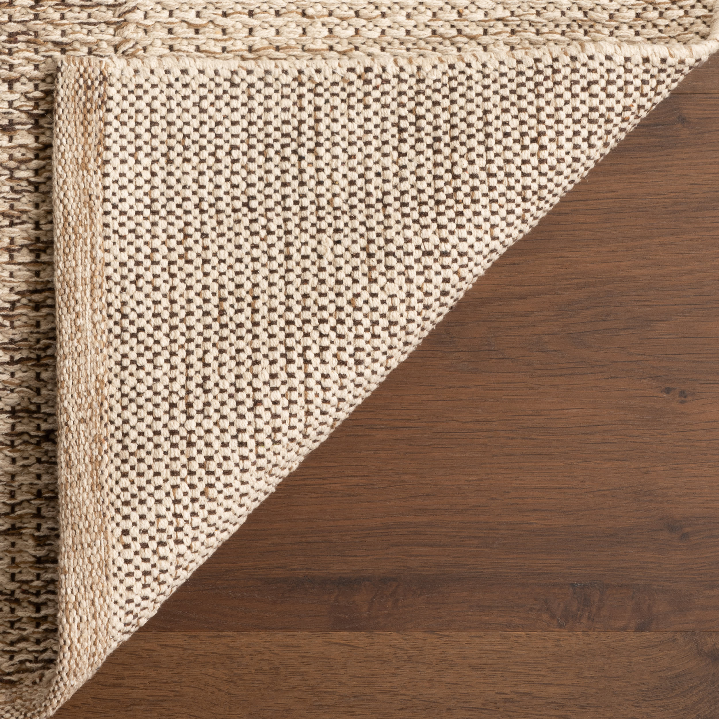 Greer Checkered Rug | Beige