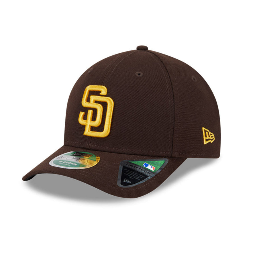 New Era 9Forty M-Crown San Diego Padres Snapback Game Hat - Brown